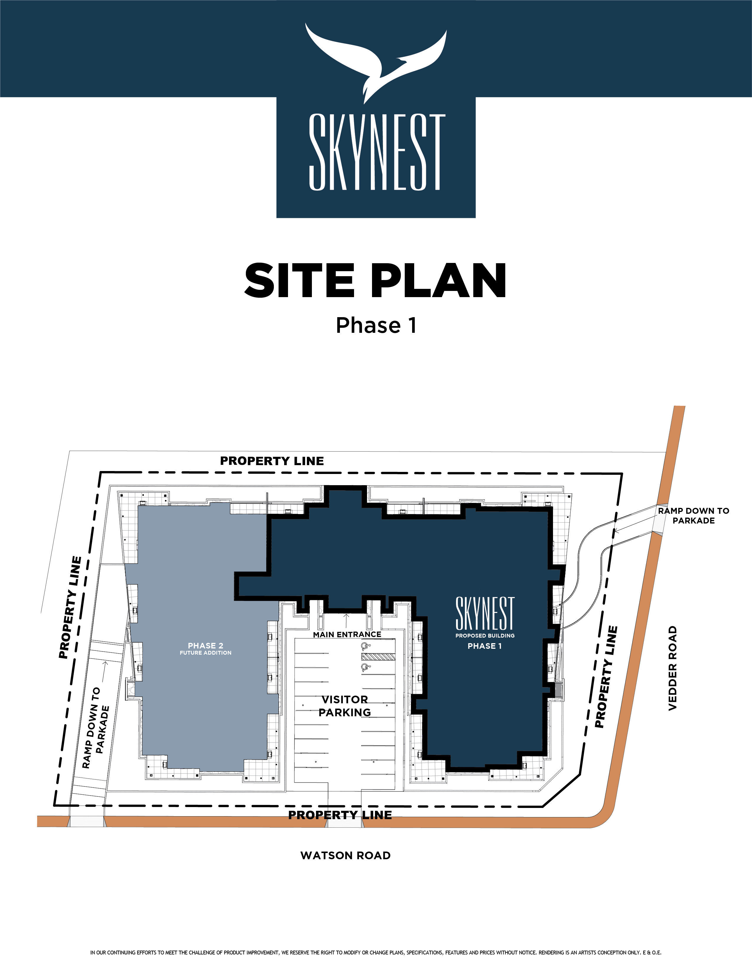 Skynest - Phase 1 & 2 location map 1