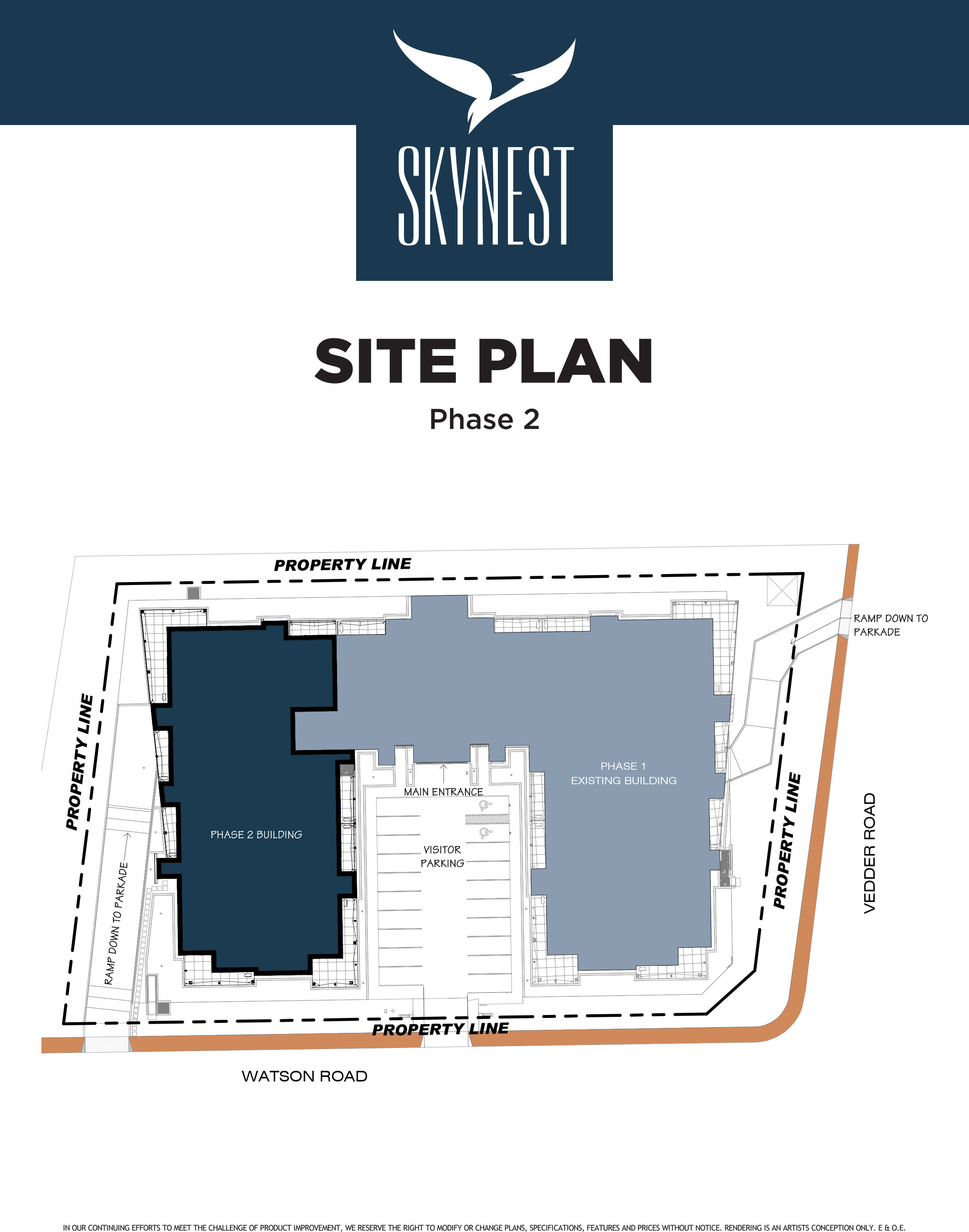 Skynest - Phase 1 & 2 location map 2
