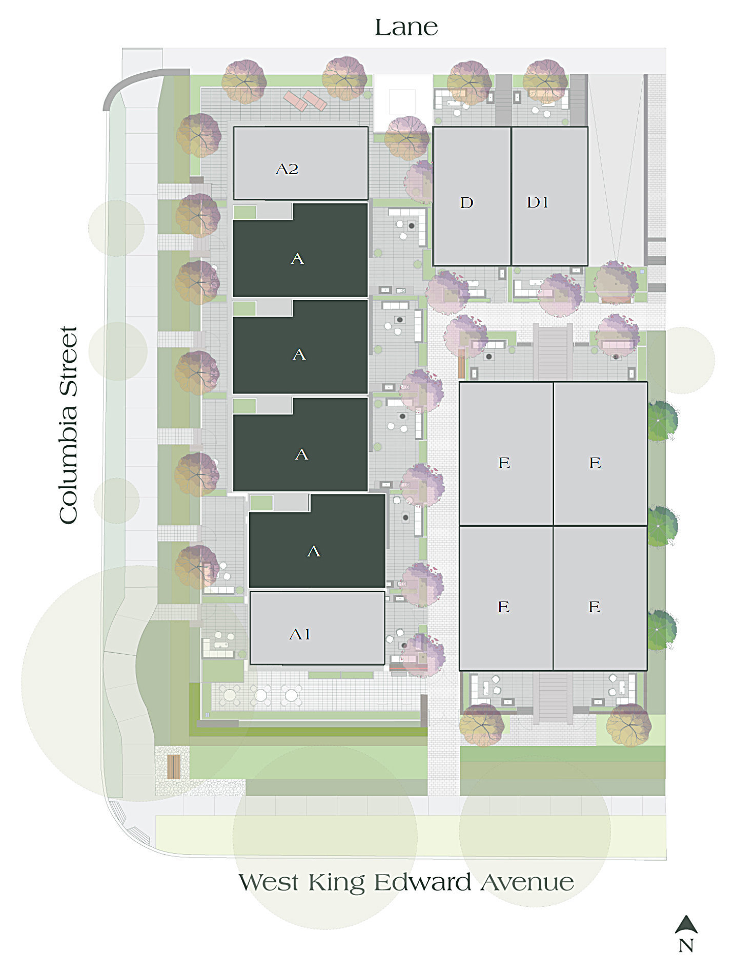 King & Columbia - Phase 1 location map 1
