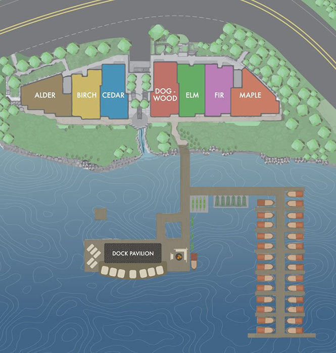Lakeside at Cultus Lake location map 1