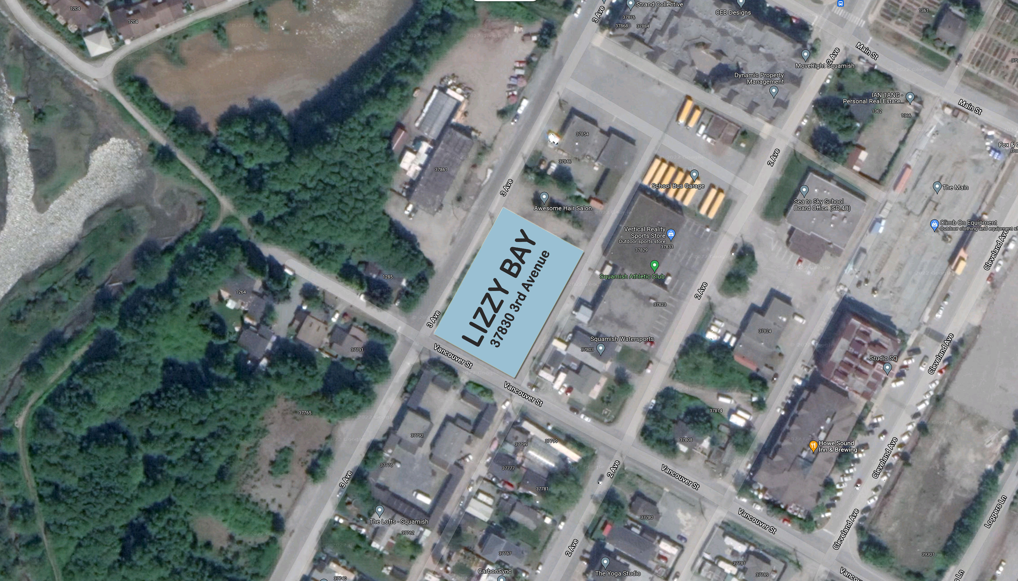 Lizzy Bay Homes location map 2