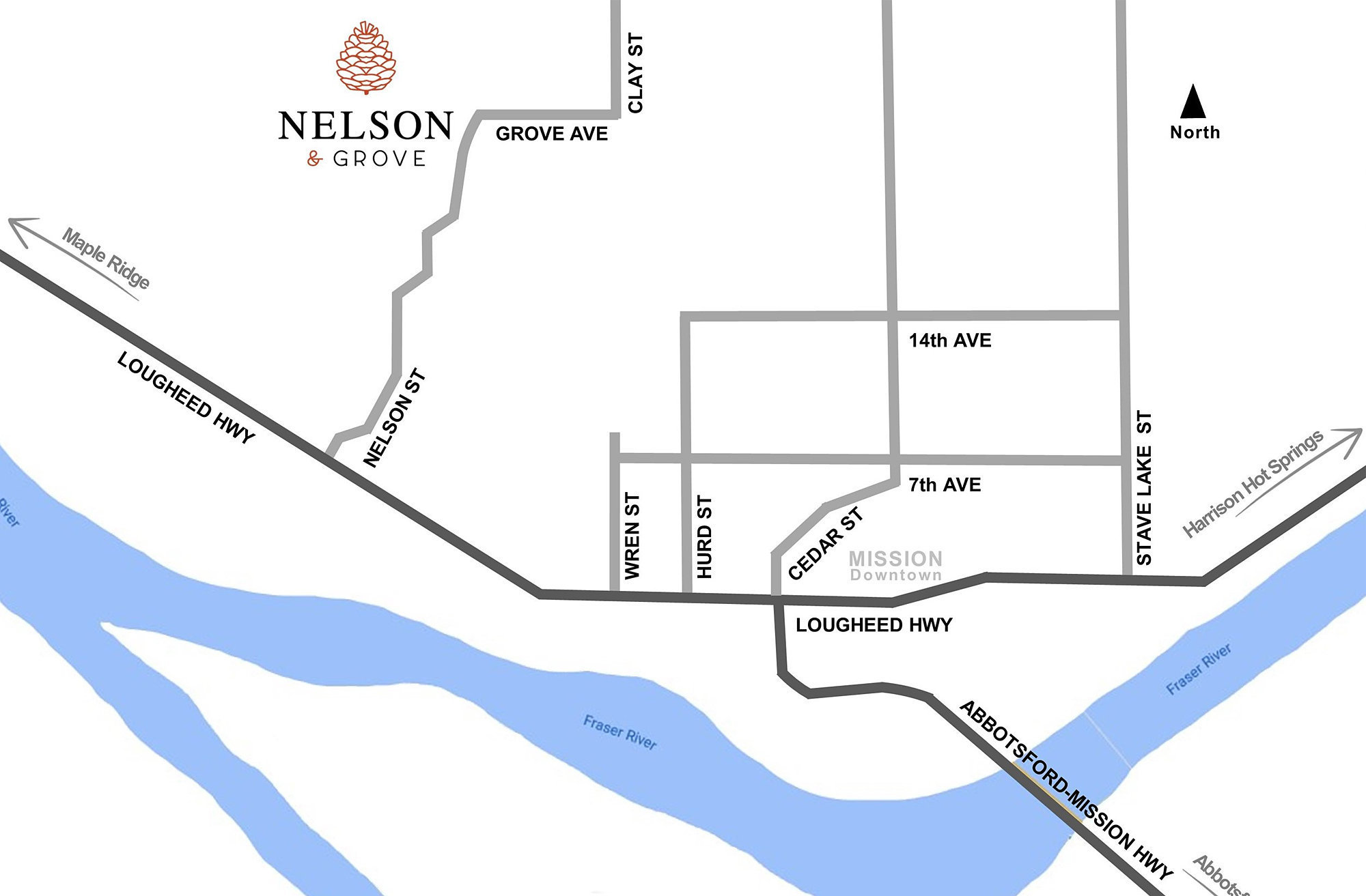 Nelson & Grove location map 4