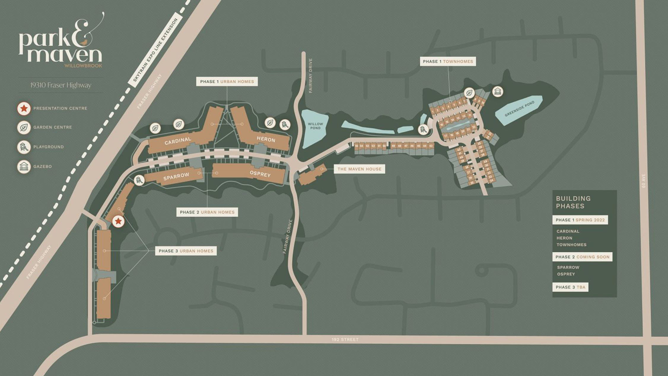 Park & Maven location map 1