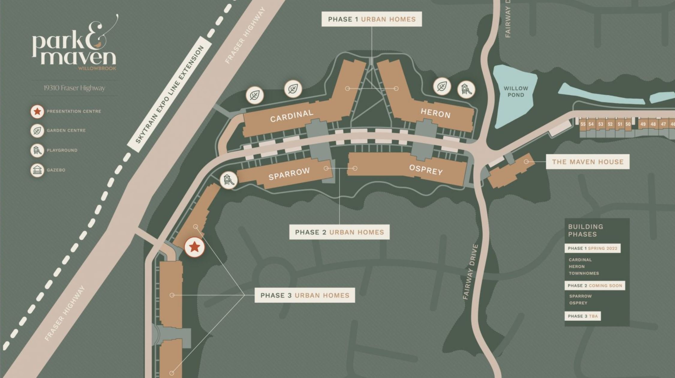 Park & Maven location map 3