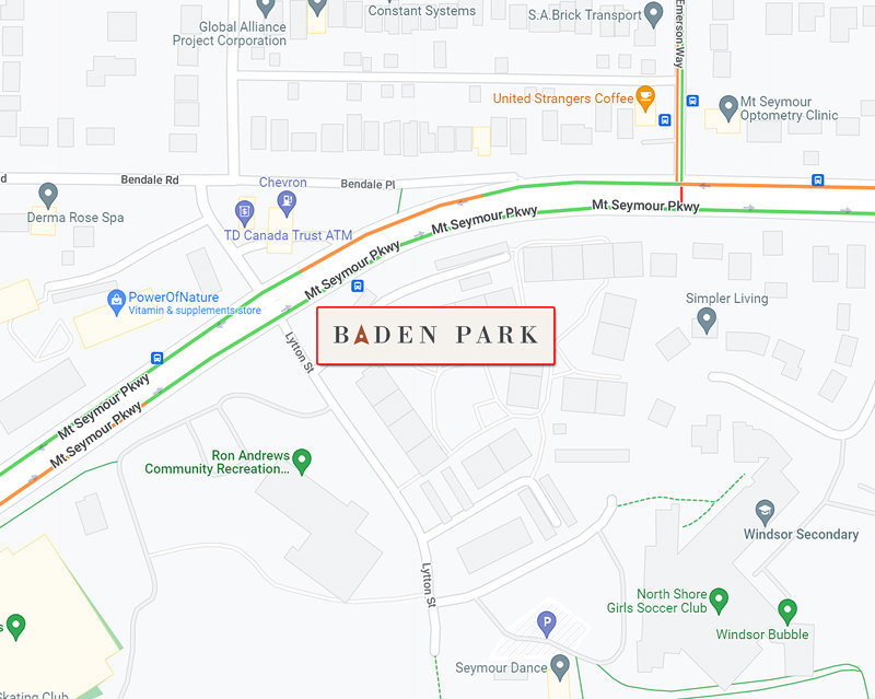 Baden Park | Seymour location map 2
