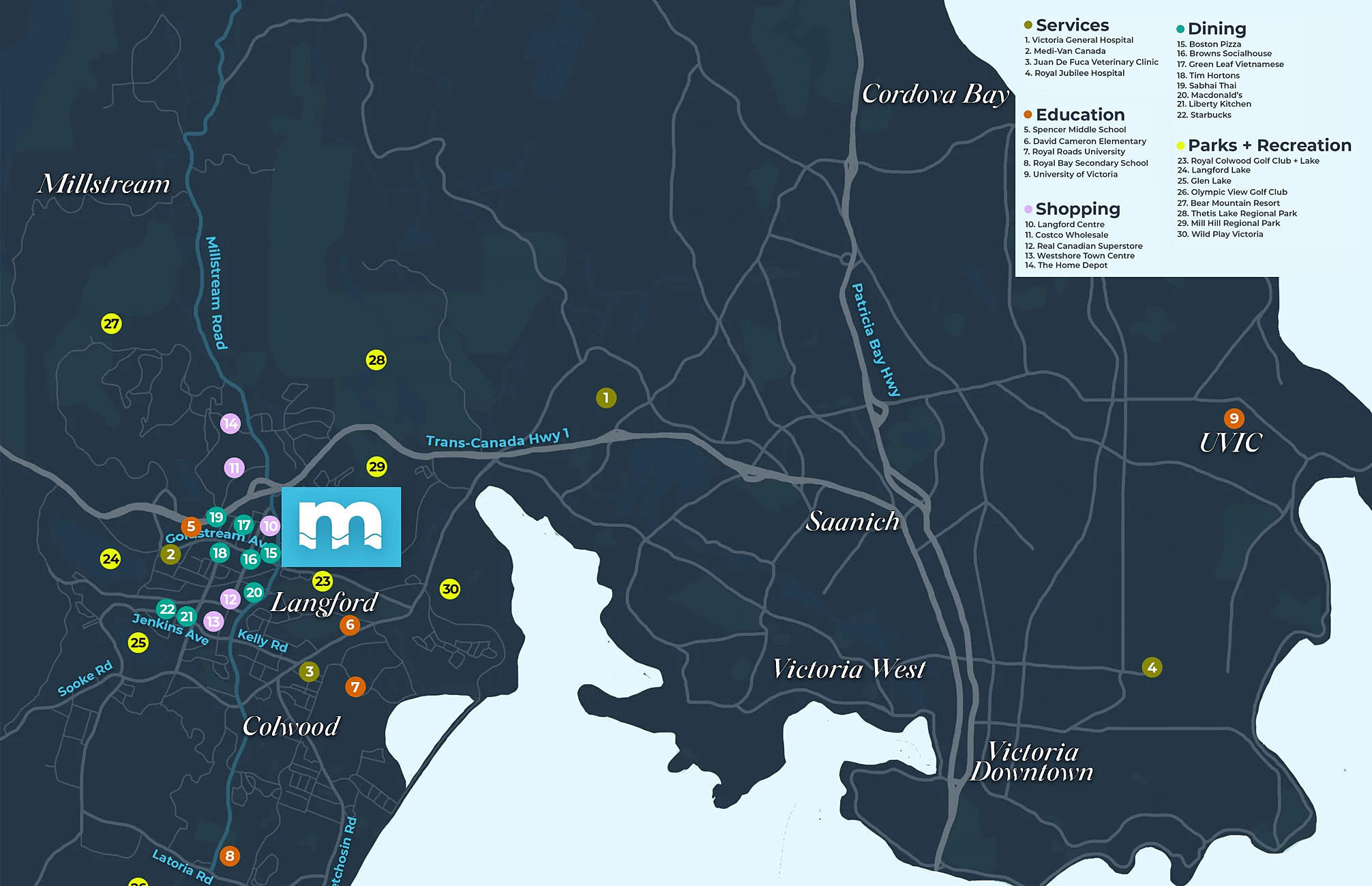 Millstream location map 1