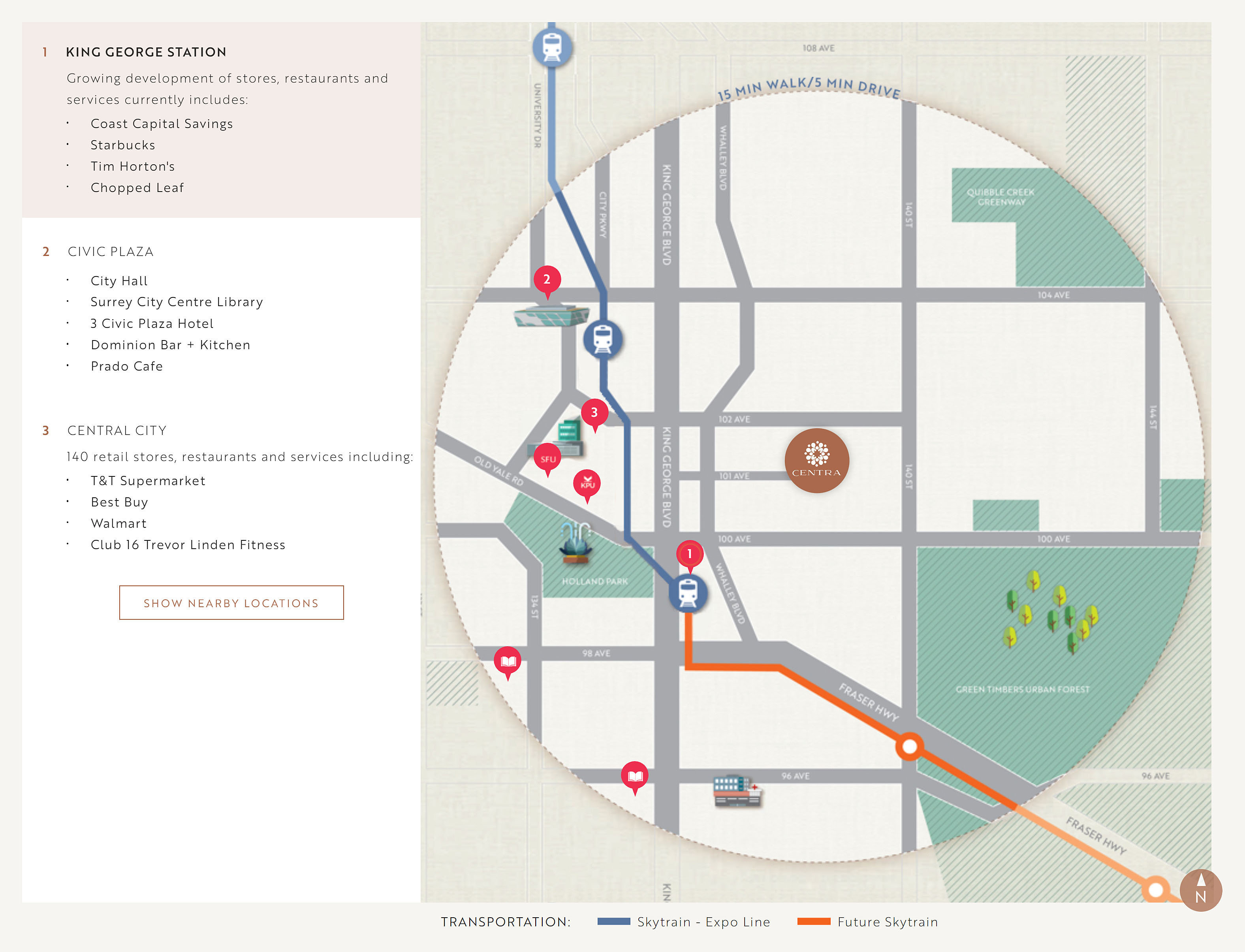 Centra location map 1