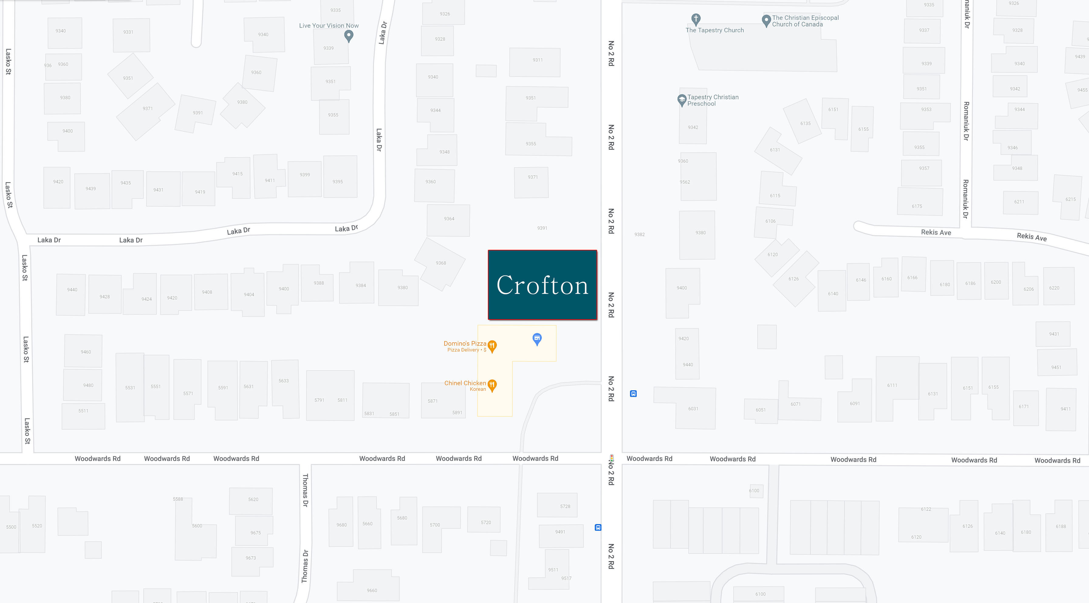 Crofton location map 2