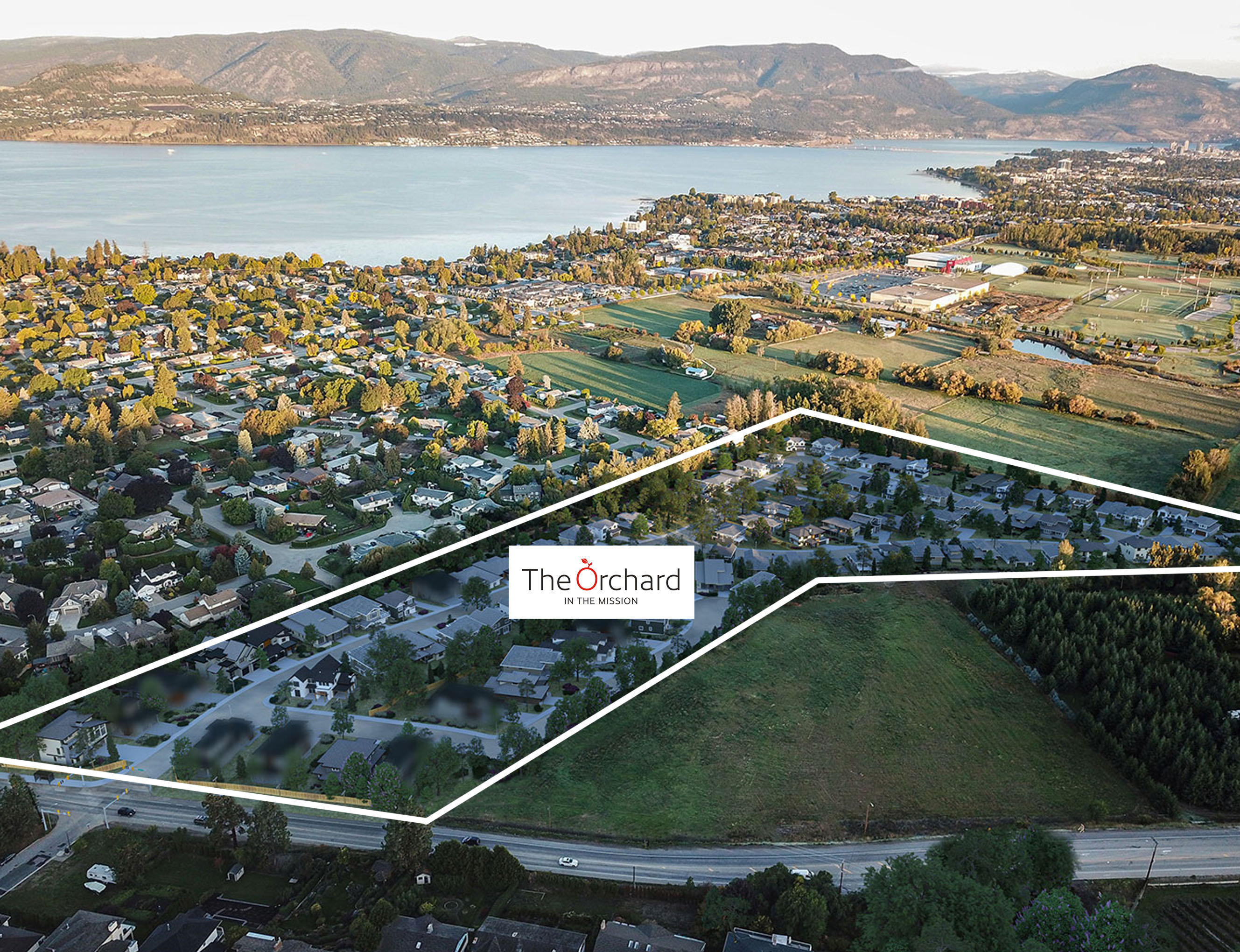 The Orchard location map 2