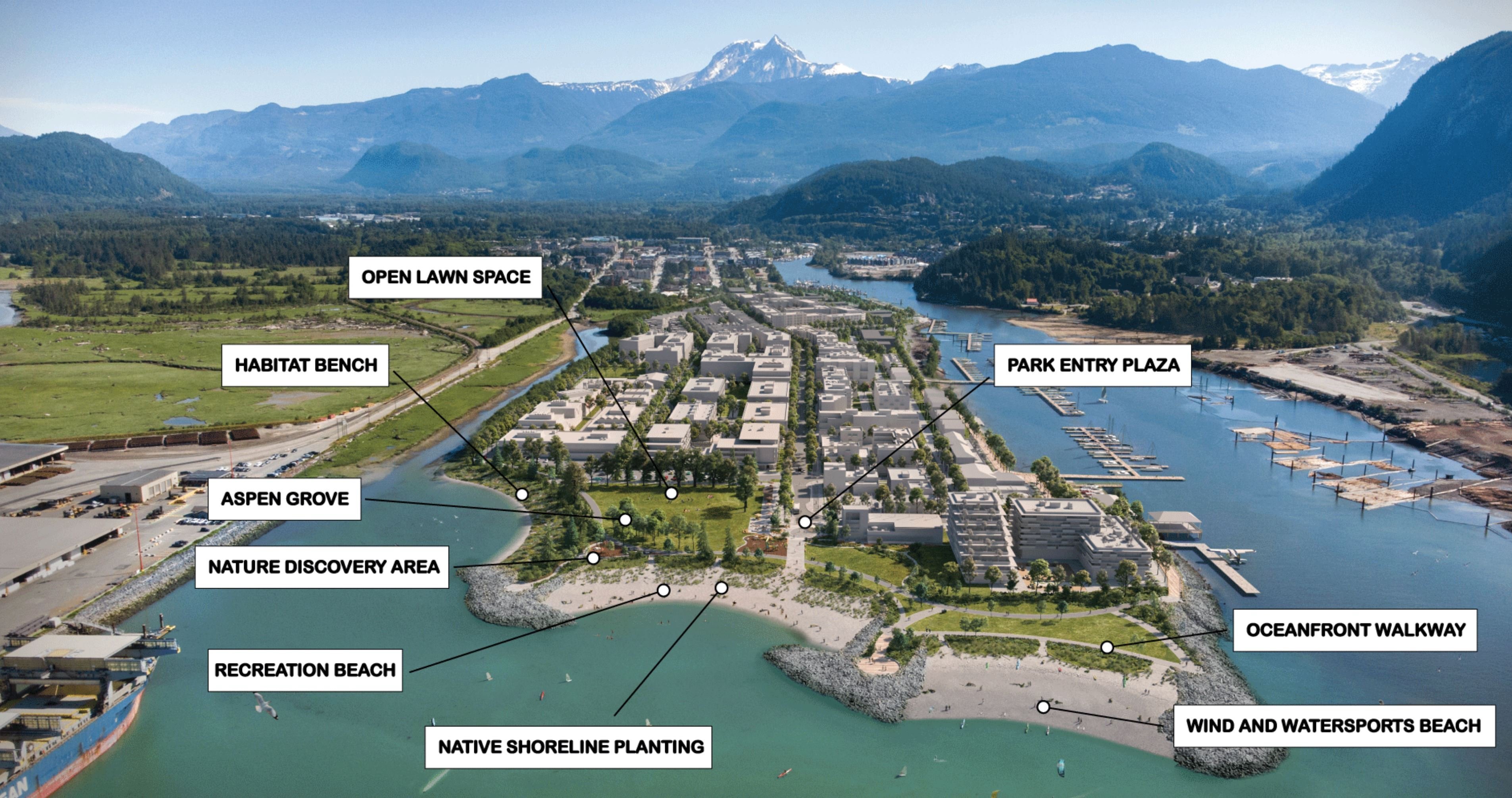 Oceanfront Squamish location map 2