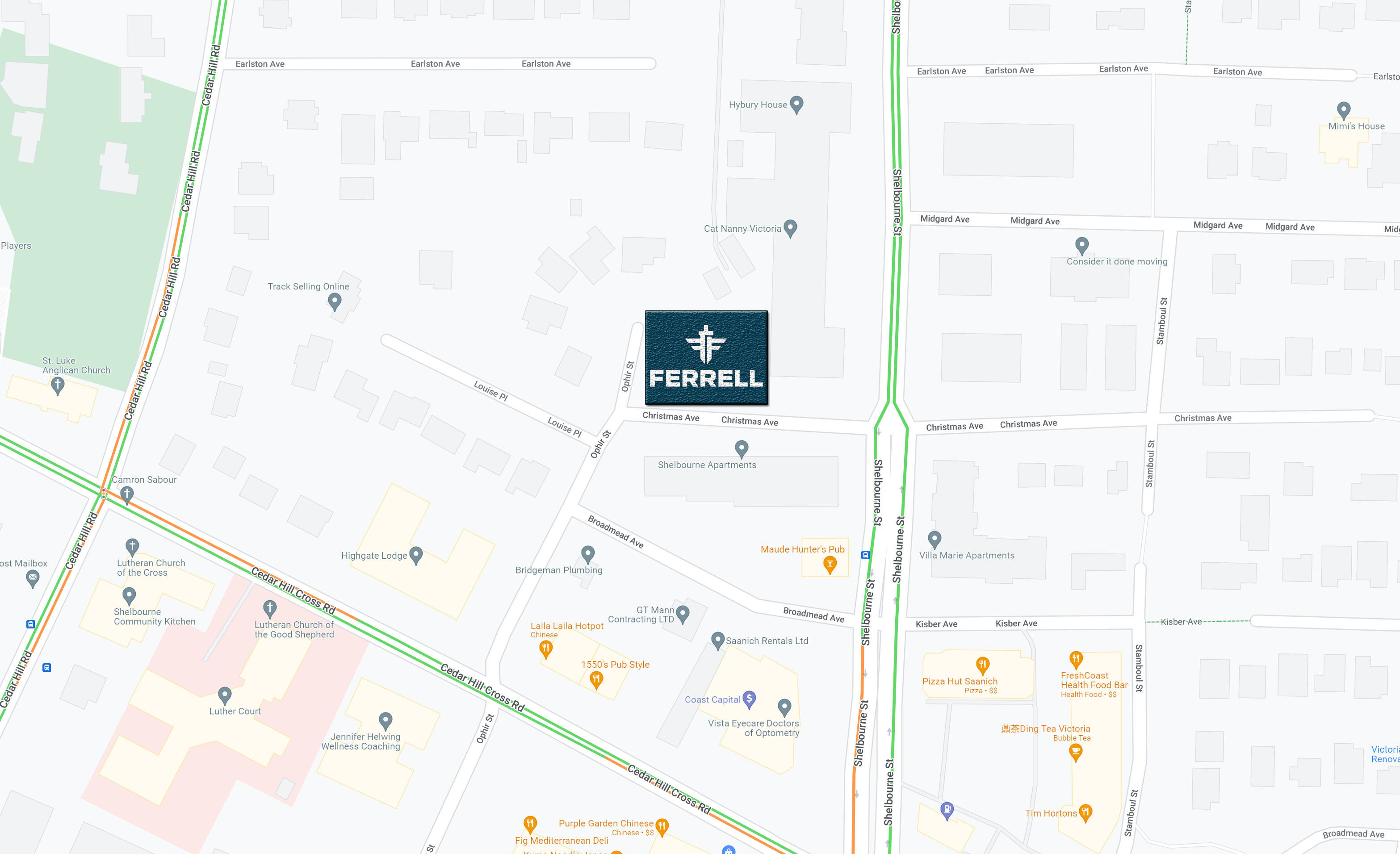 Ferrell location map 1