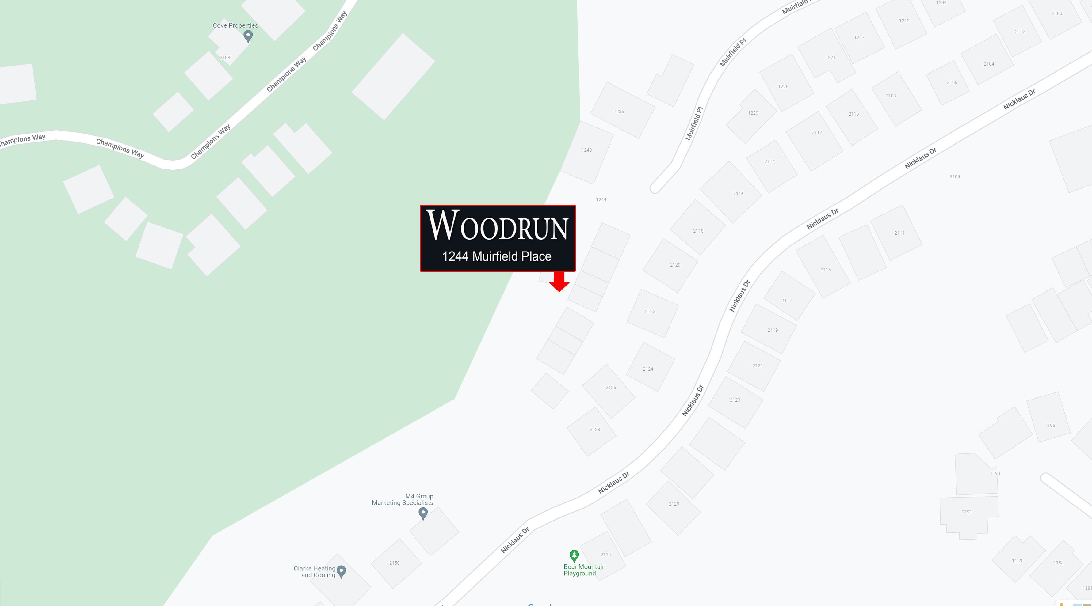 Woodrun location map 2