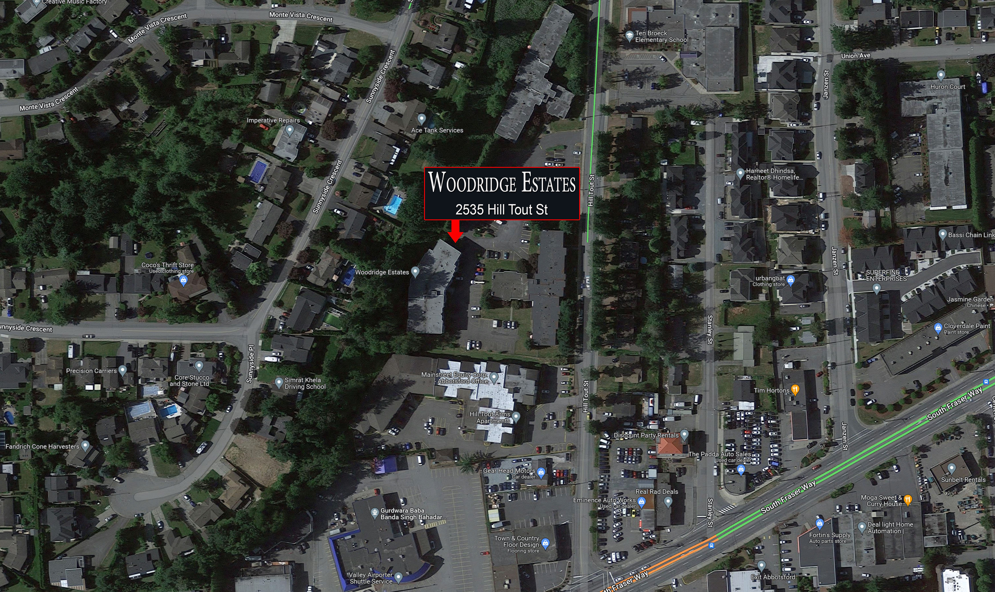 Woodridge Estates location map 2