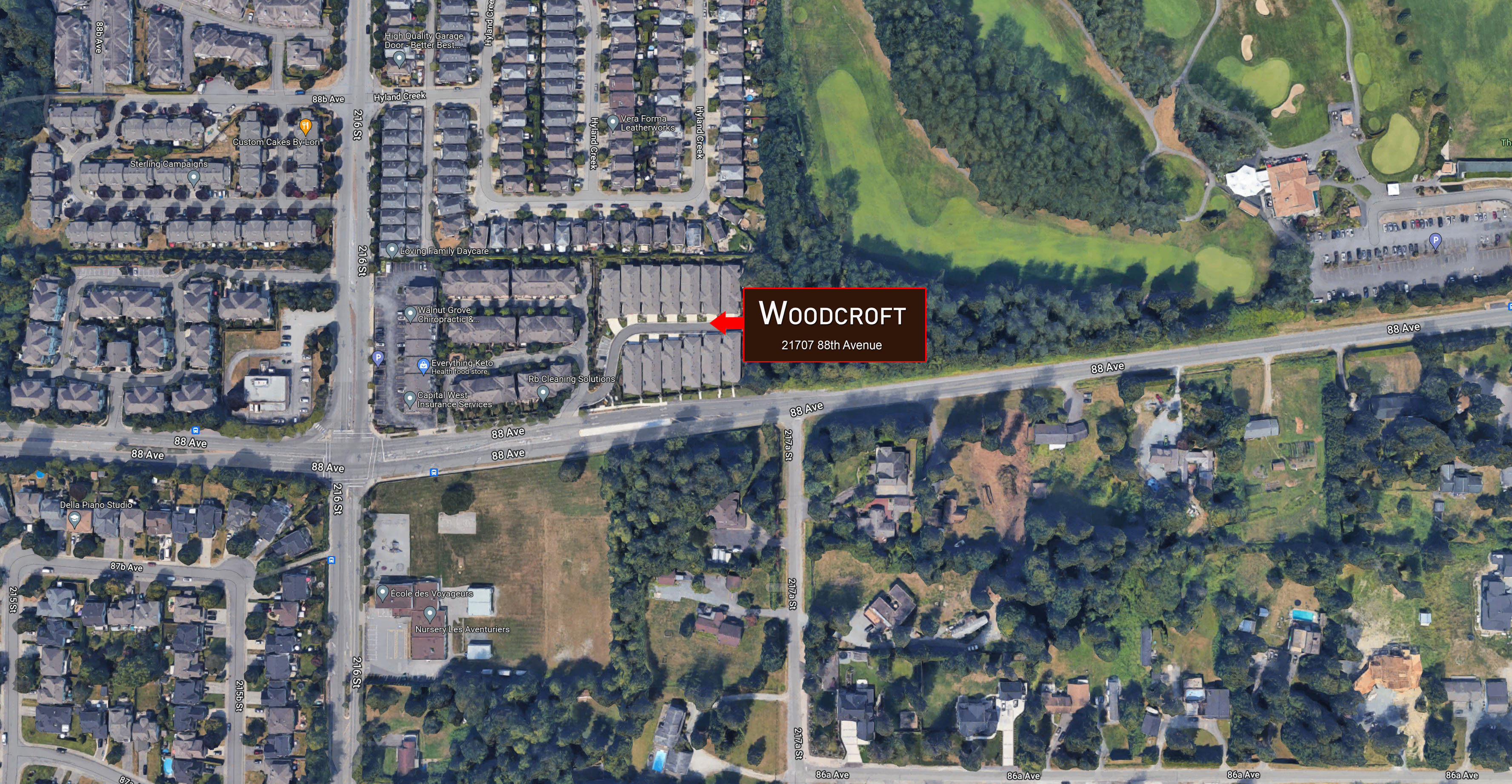 Woodcroft location map 2