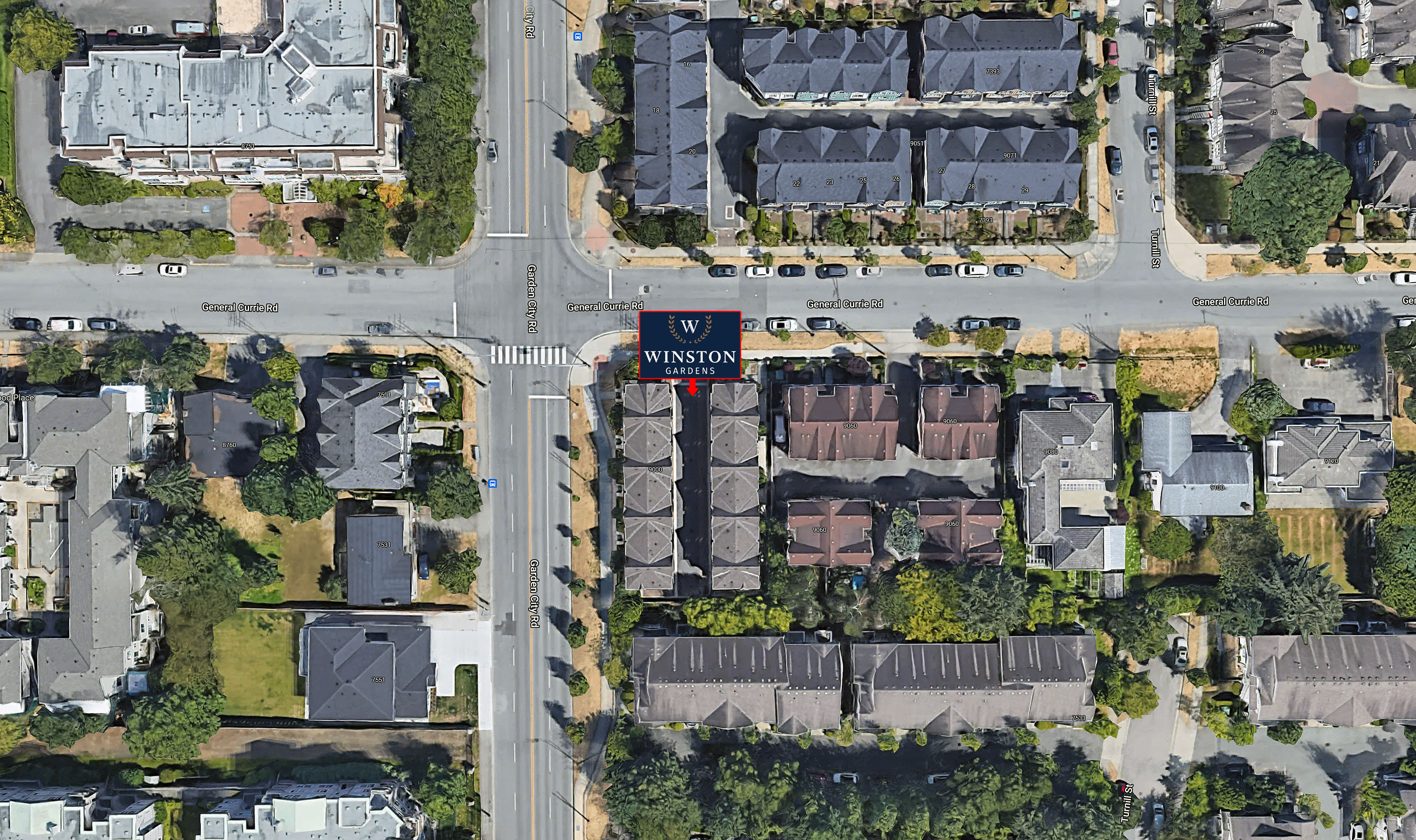 Winston Gardens location map 1