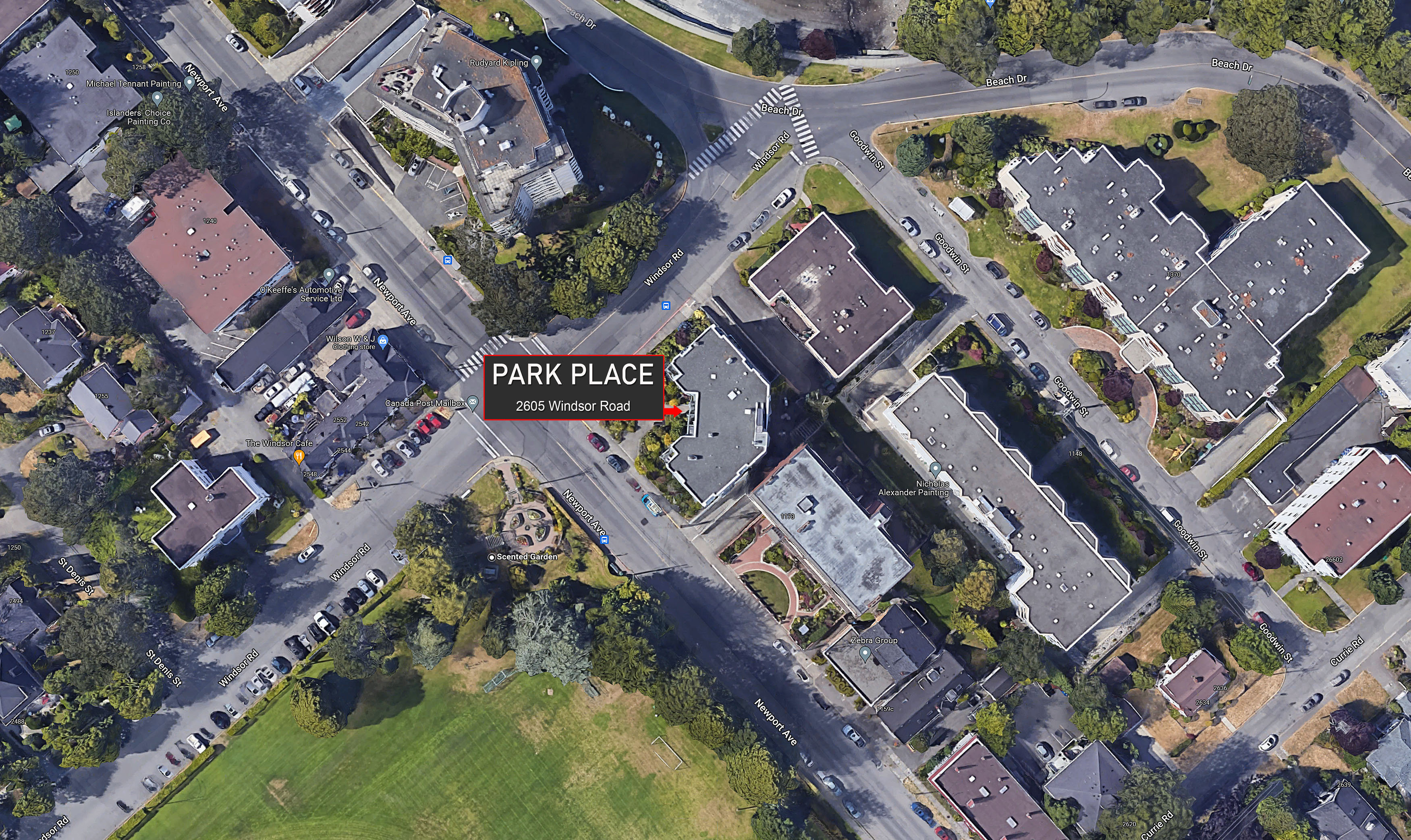 Park Place location map 1