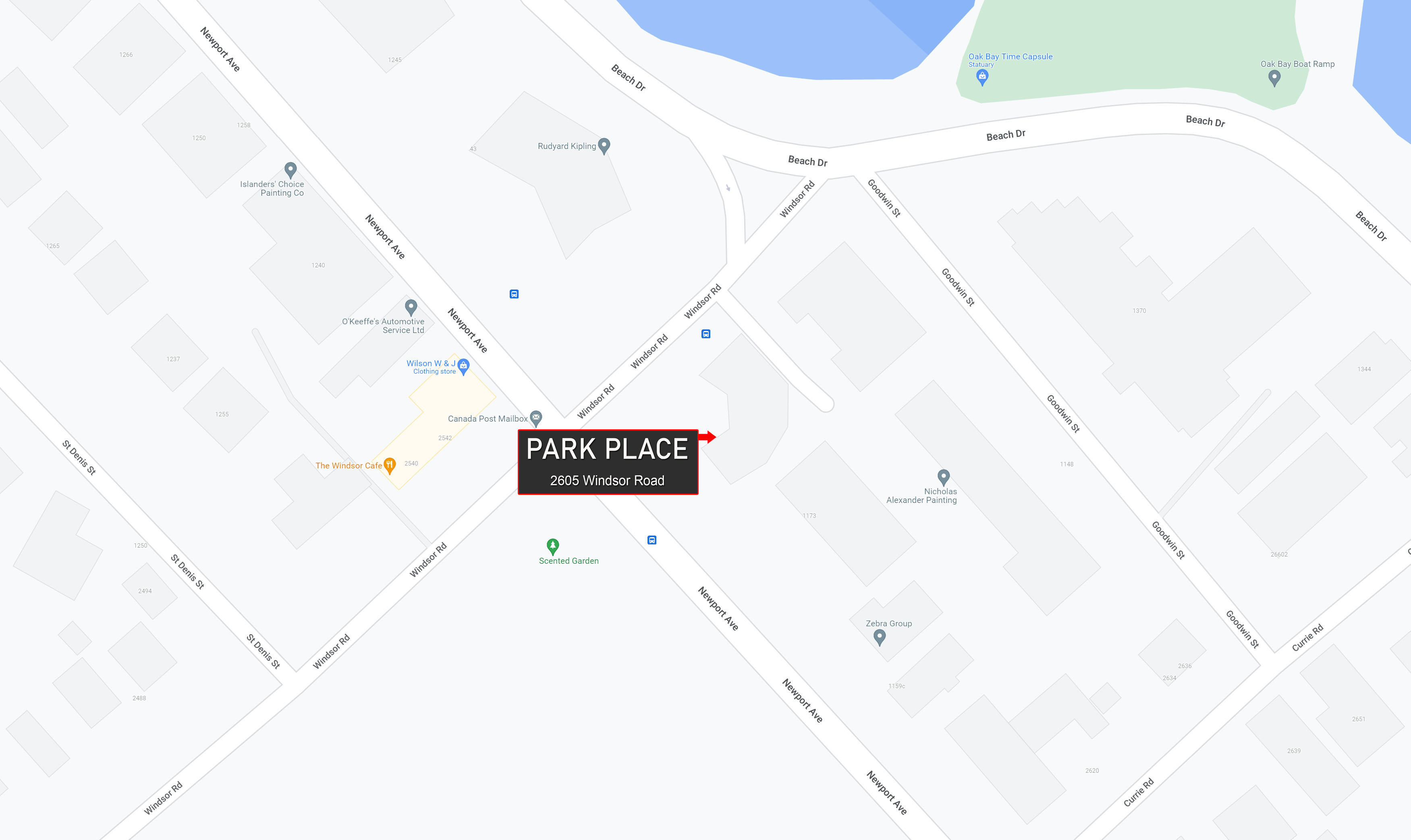 Park Place location map 2