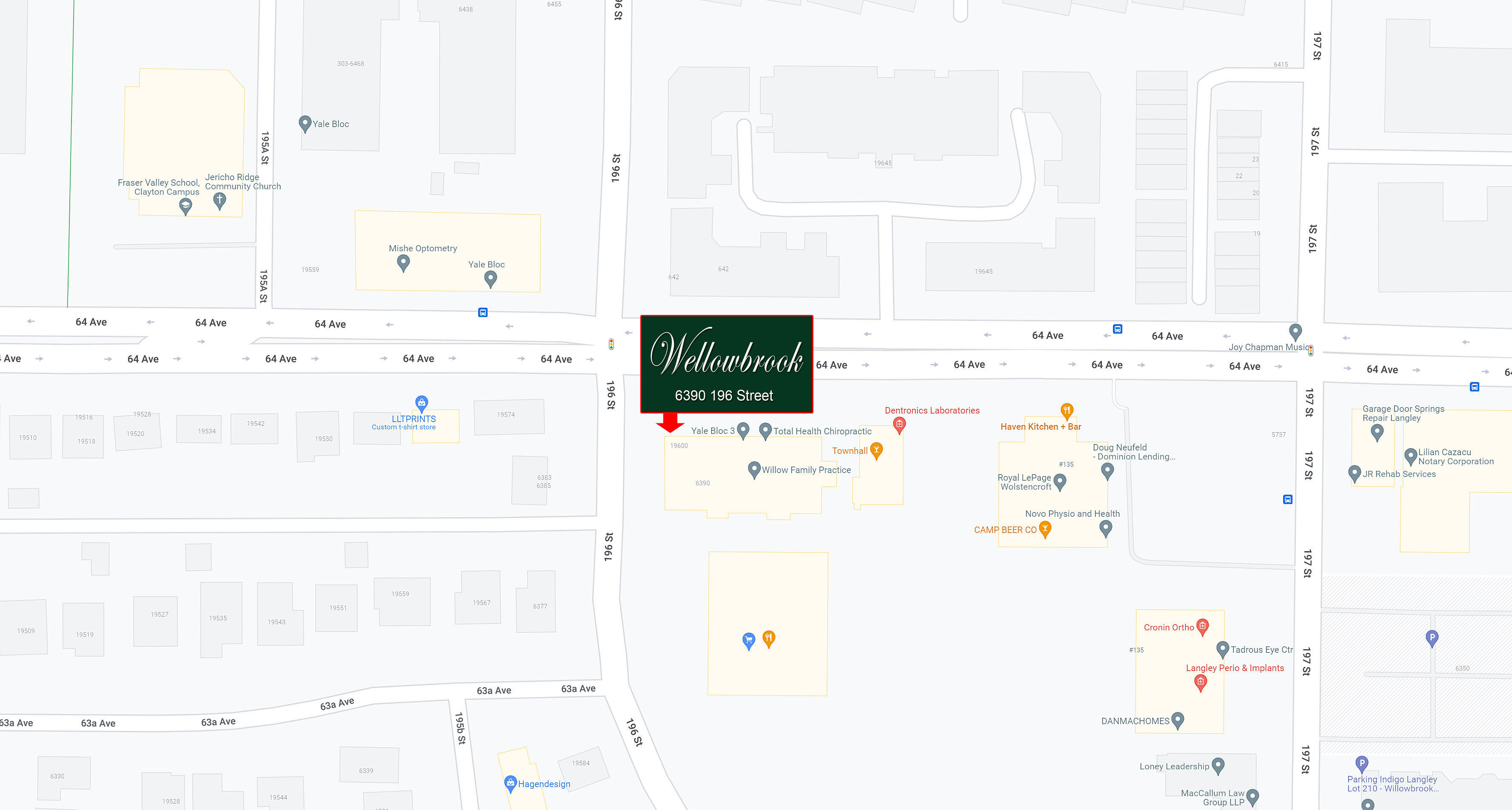 Willowbrook location map 1