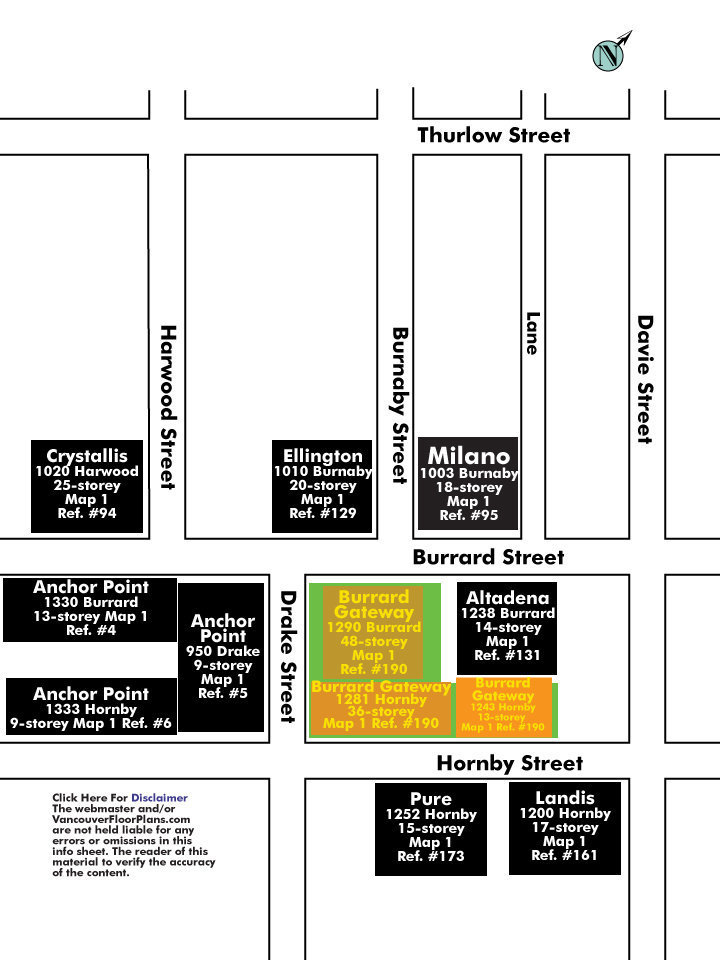 One Burrard Place location map 3