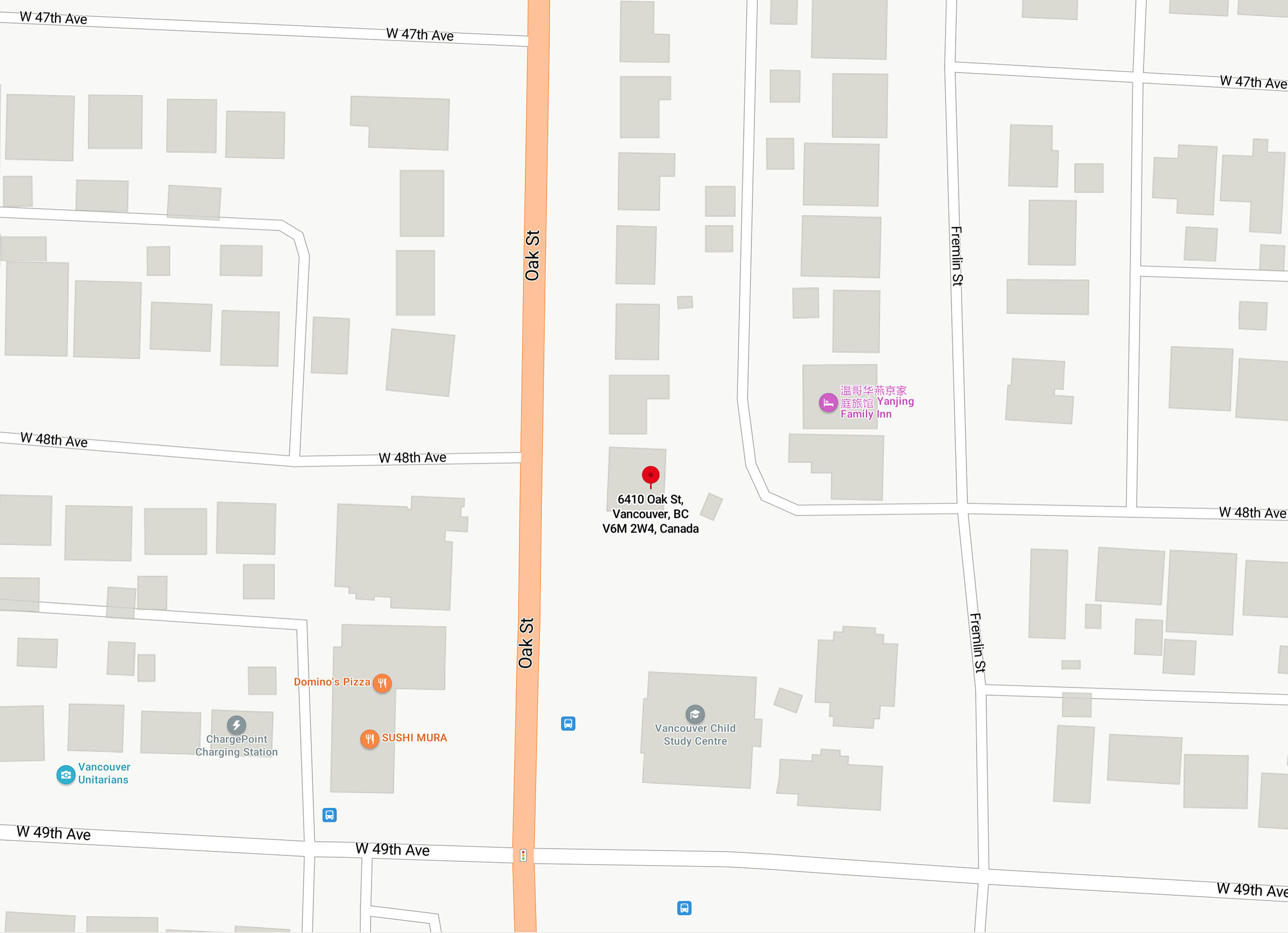 West Oak by Shokai location map 2