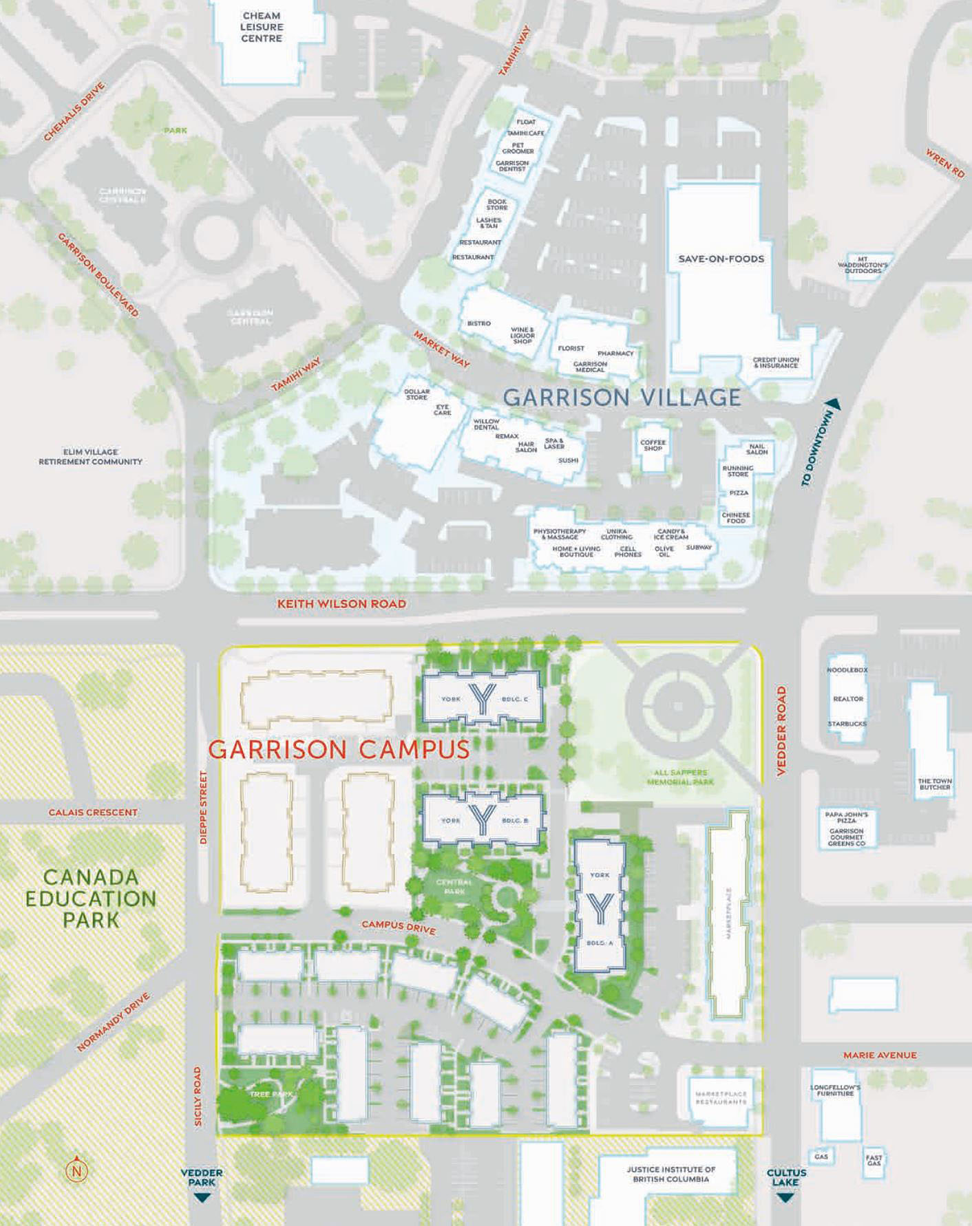YORK Residences by Diverse location map 1