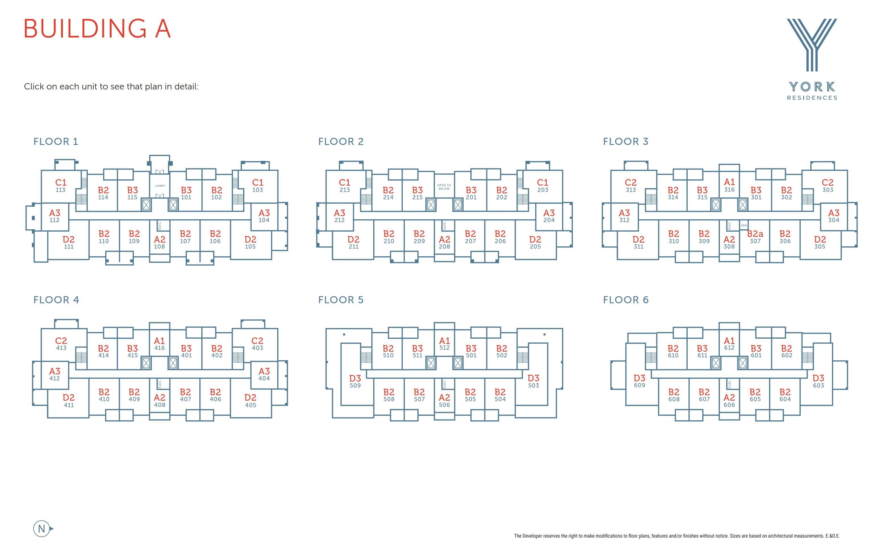 YORK Residences by Diverse location map 3