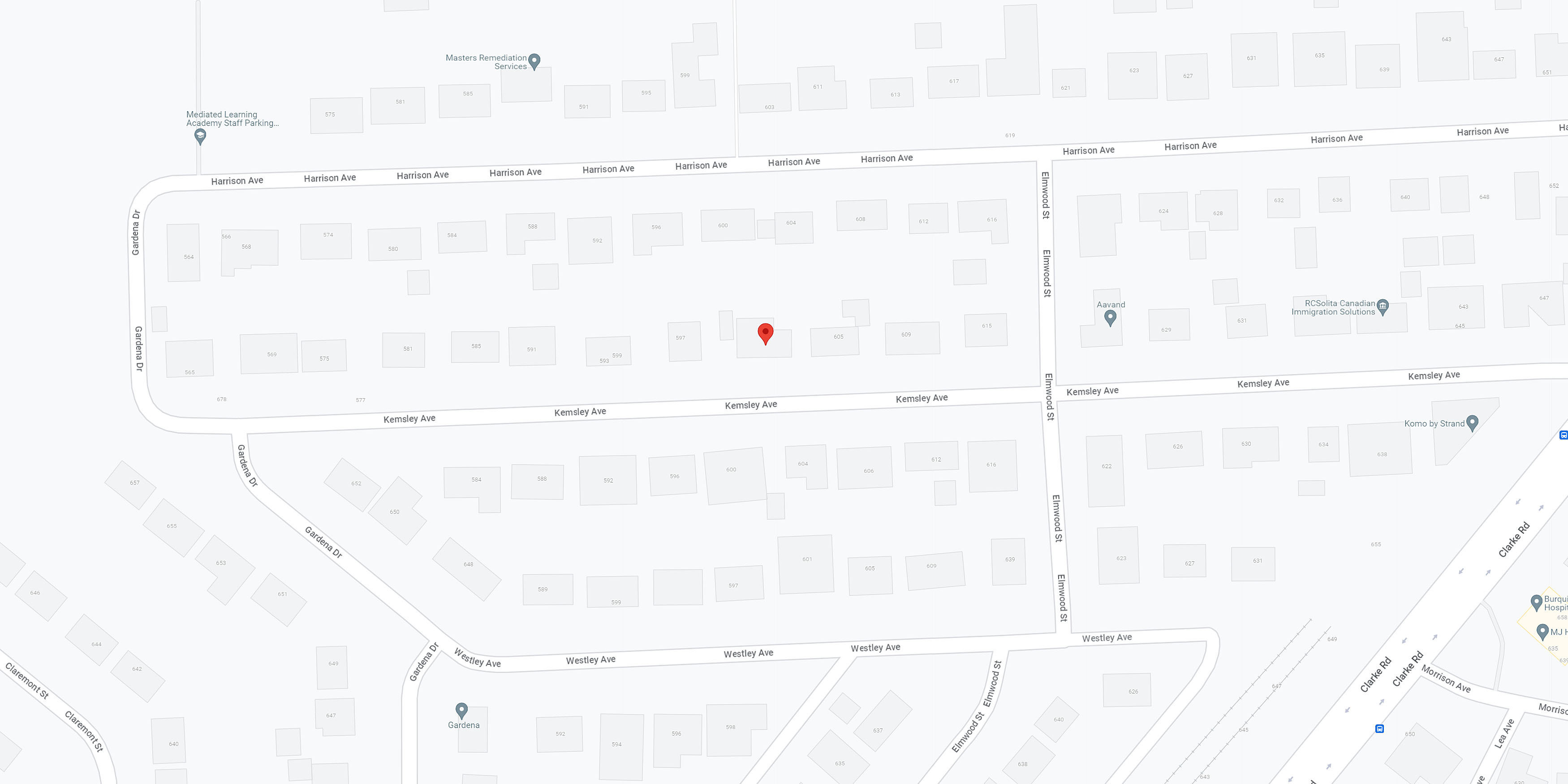 Botanica by Qualex location map 2