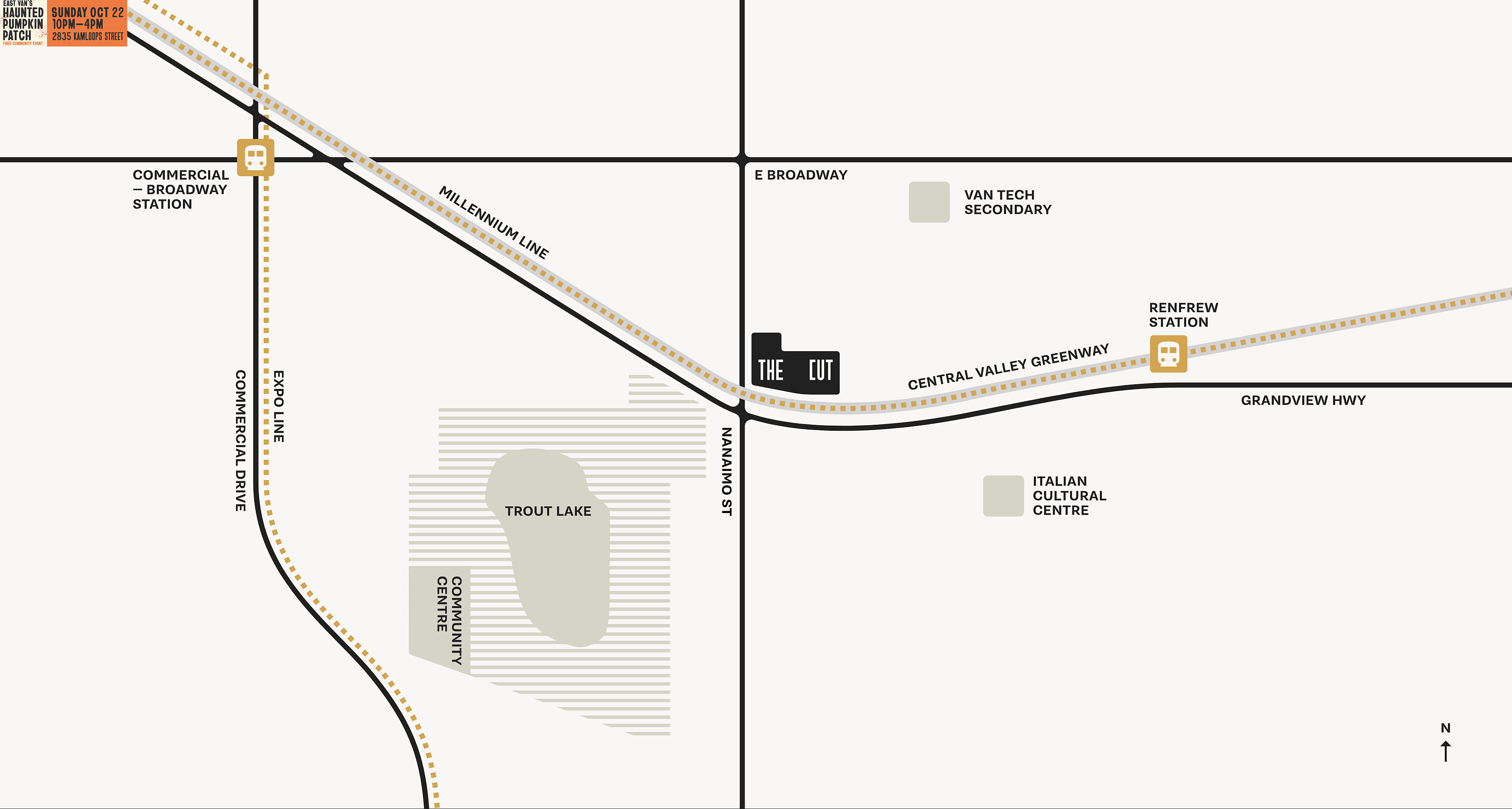 The Cut by Fabric & Ergas Group location map 1