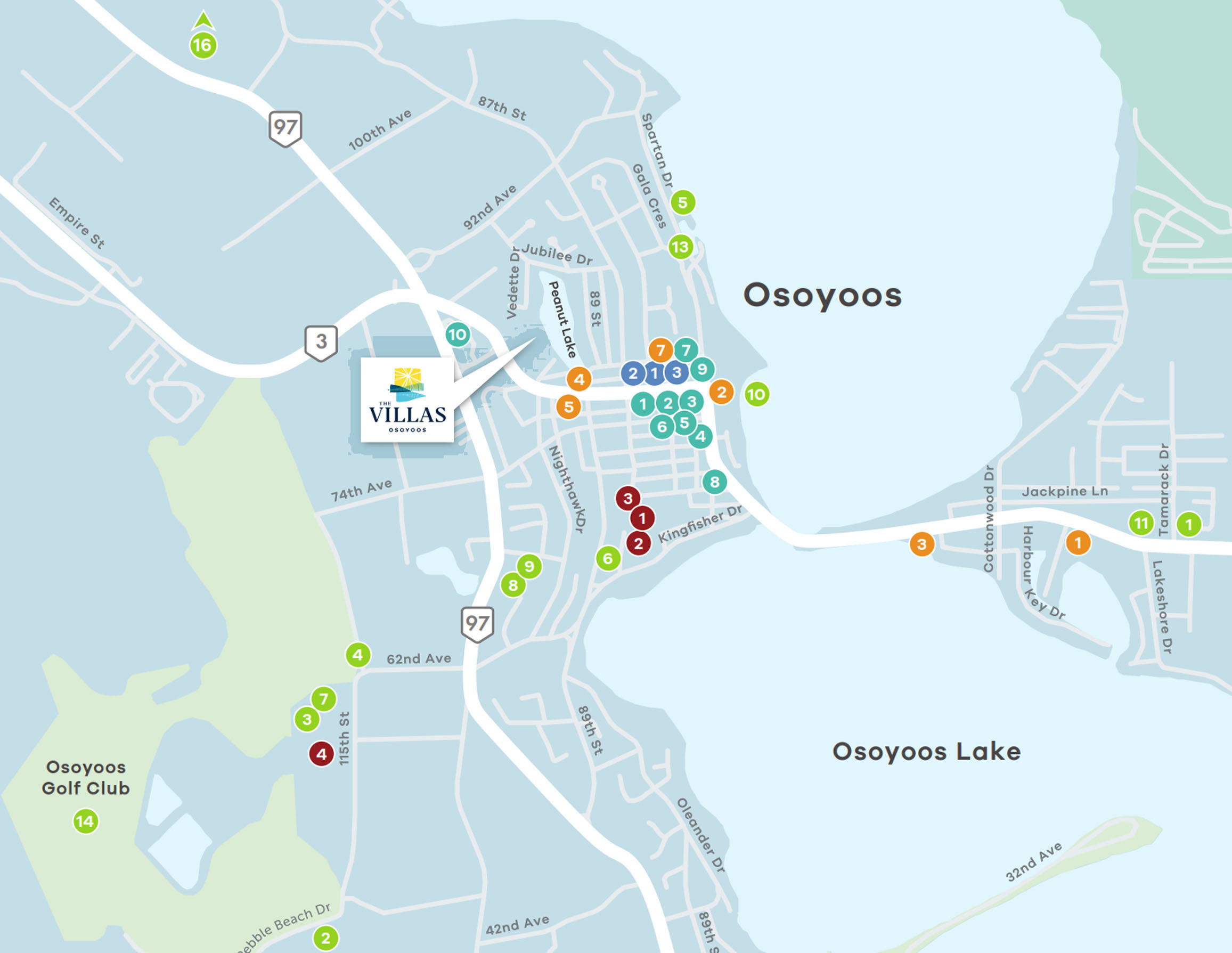 The Villas by Deverse location map 2