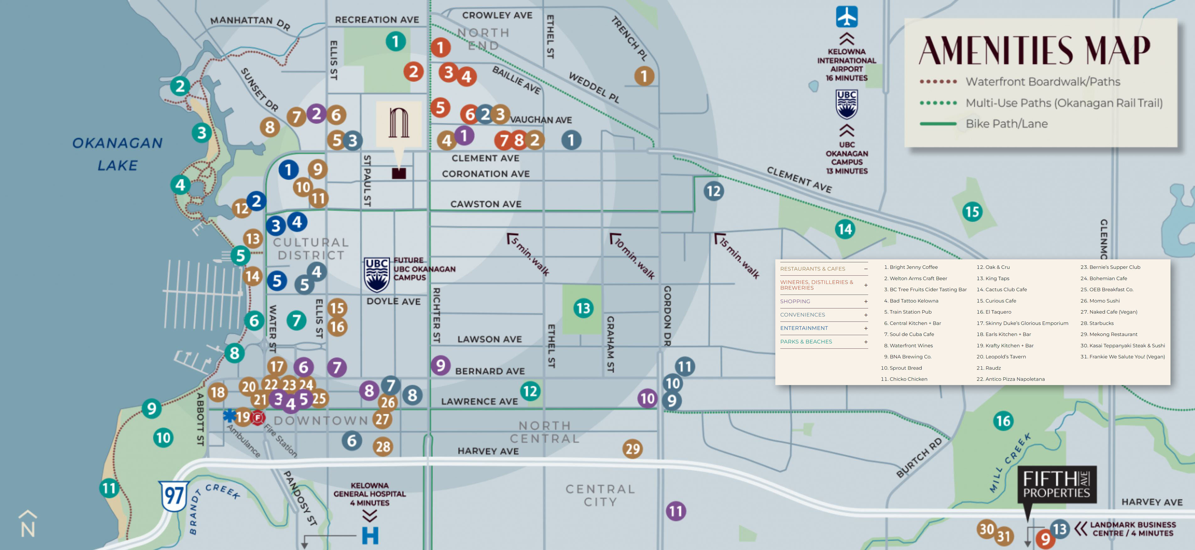 Nolita by Fifth Avenue Properties location map 1
