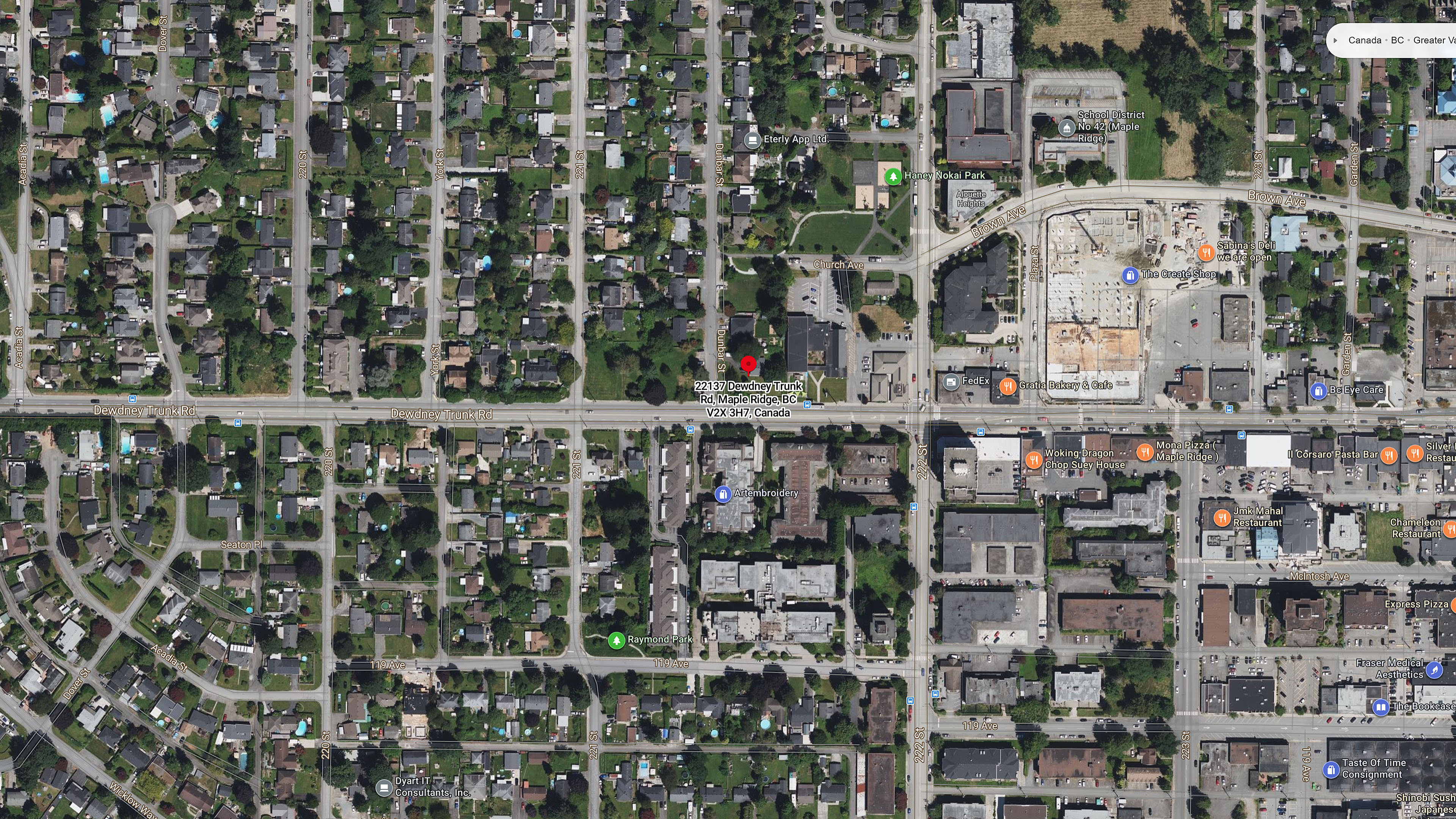 City and Laurel location map 2