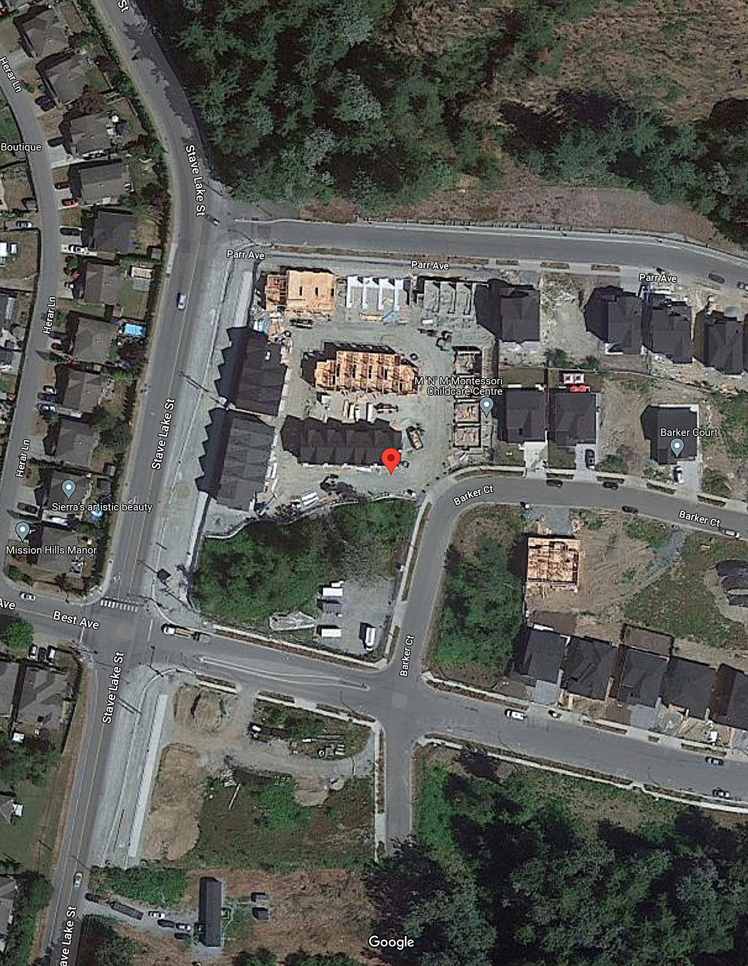 Westminster Plateau location map 2