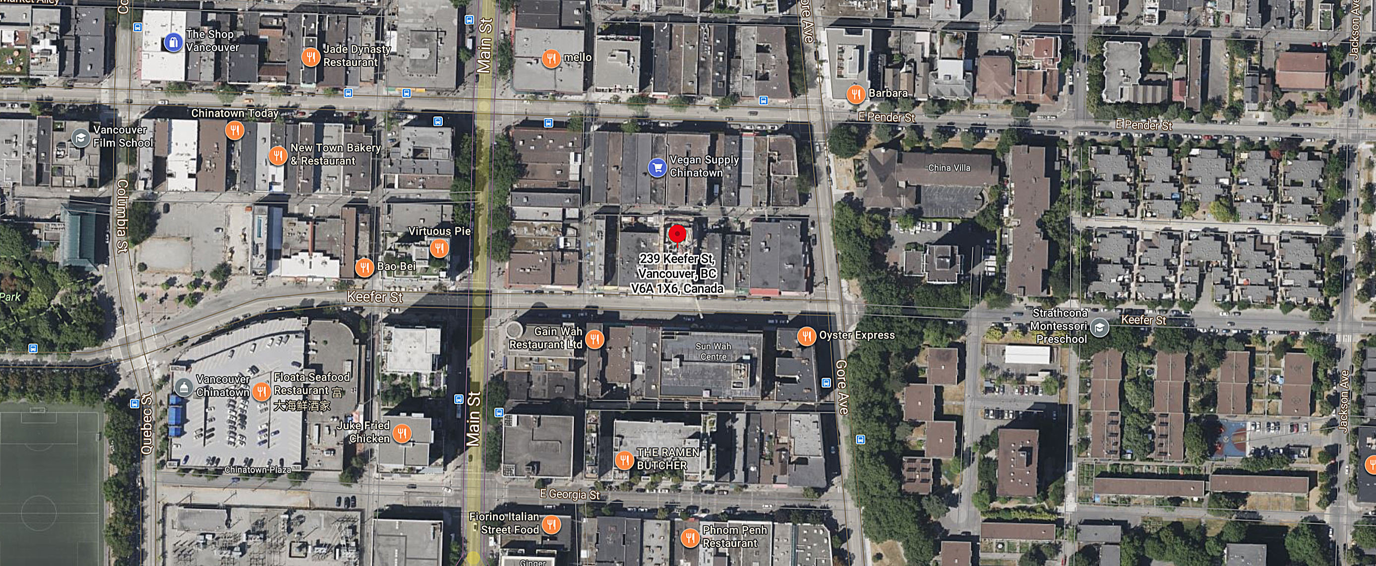 Sparrow by Rendition location map 4