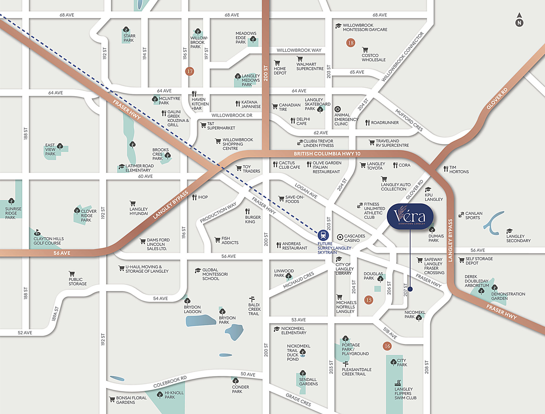 Vera by Anxin Projects location map 1
