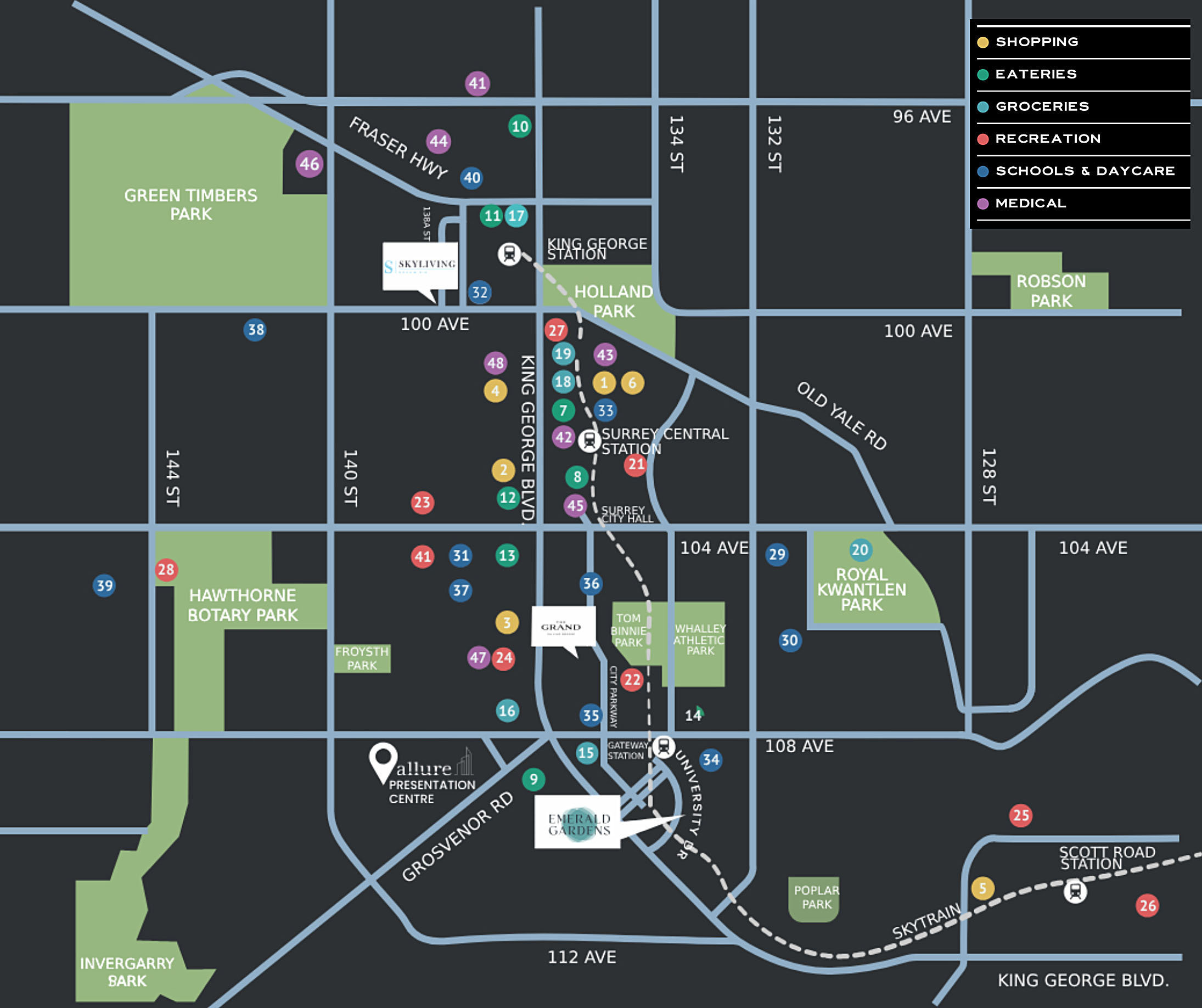 Skyliving by Allure Ventures location map 1