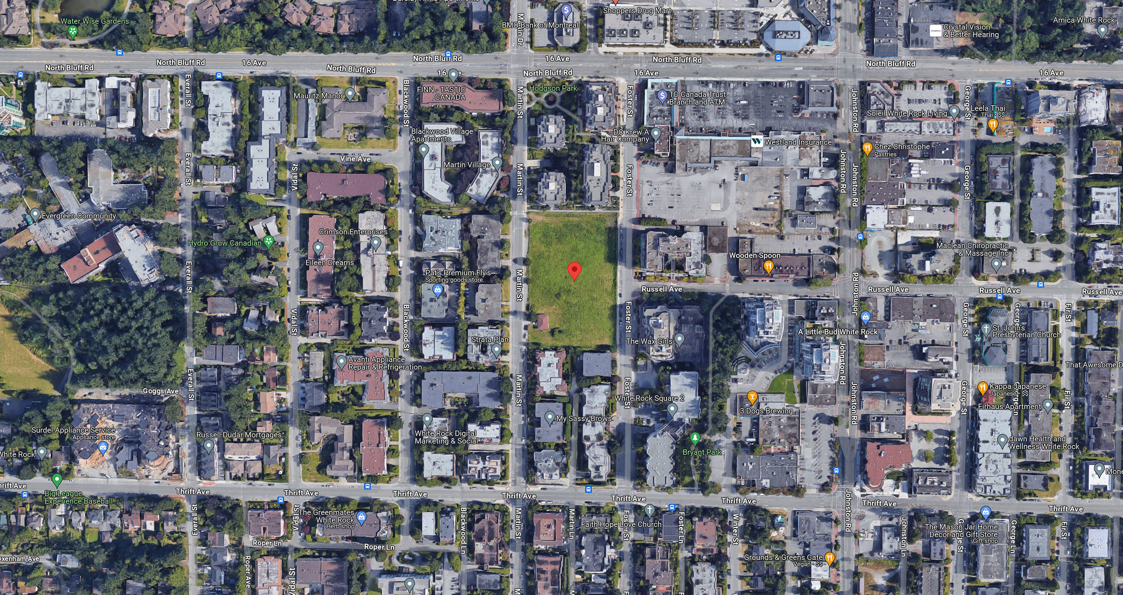 Foster Martin location map 2
