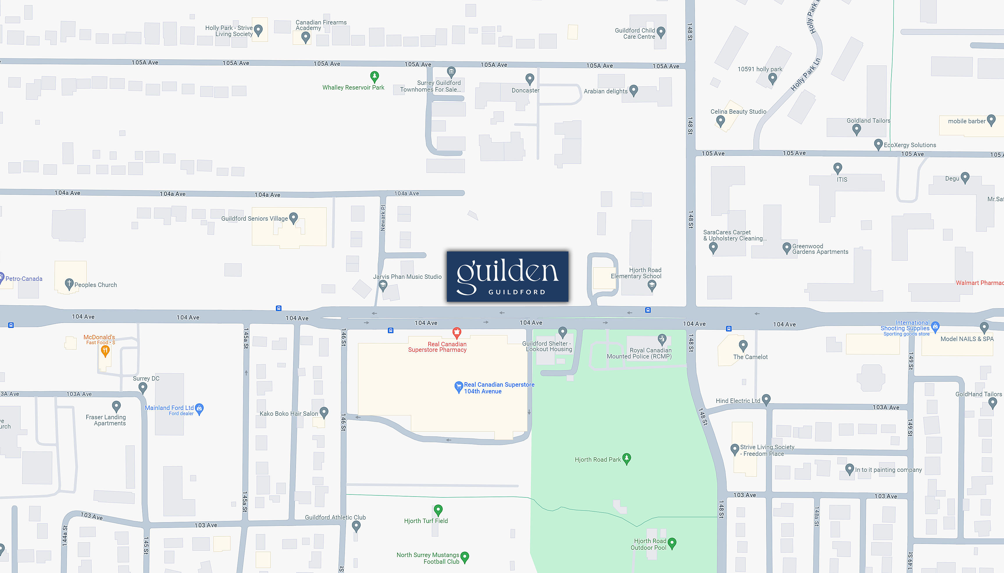 Guilden location map 1