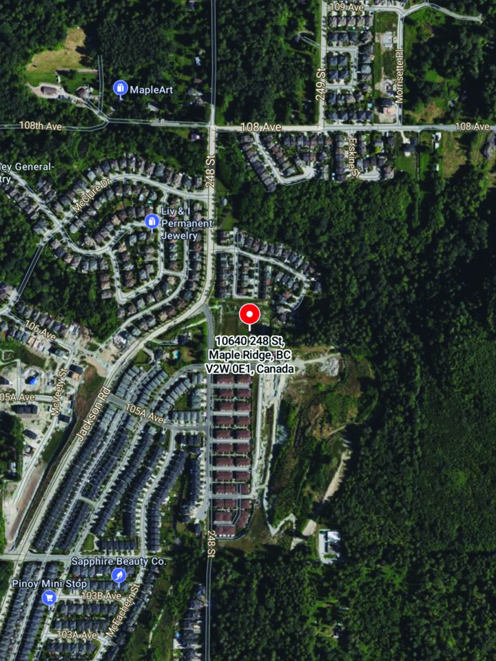 Rydge by Raicon location map 1