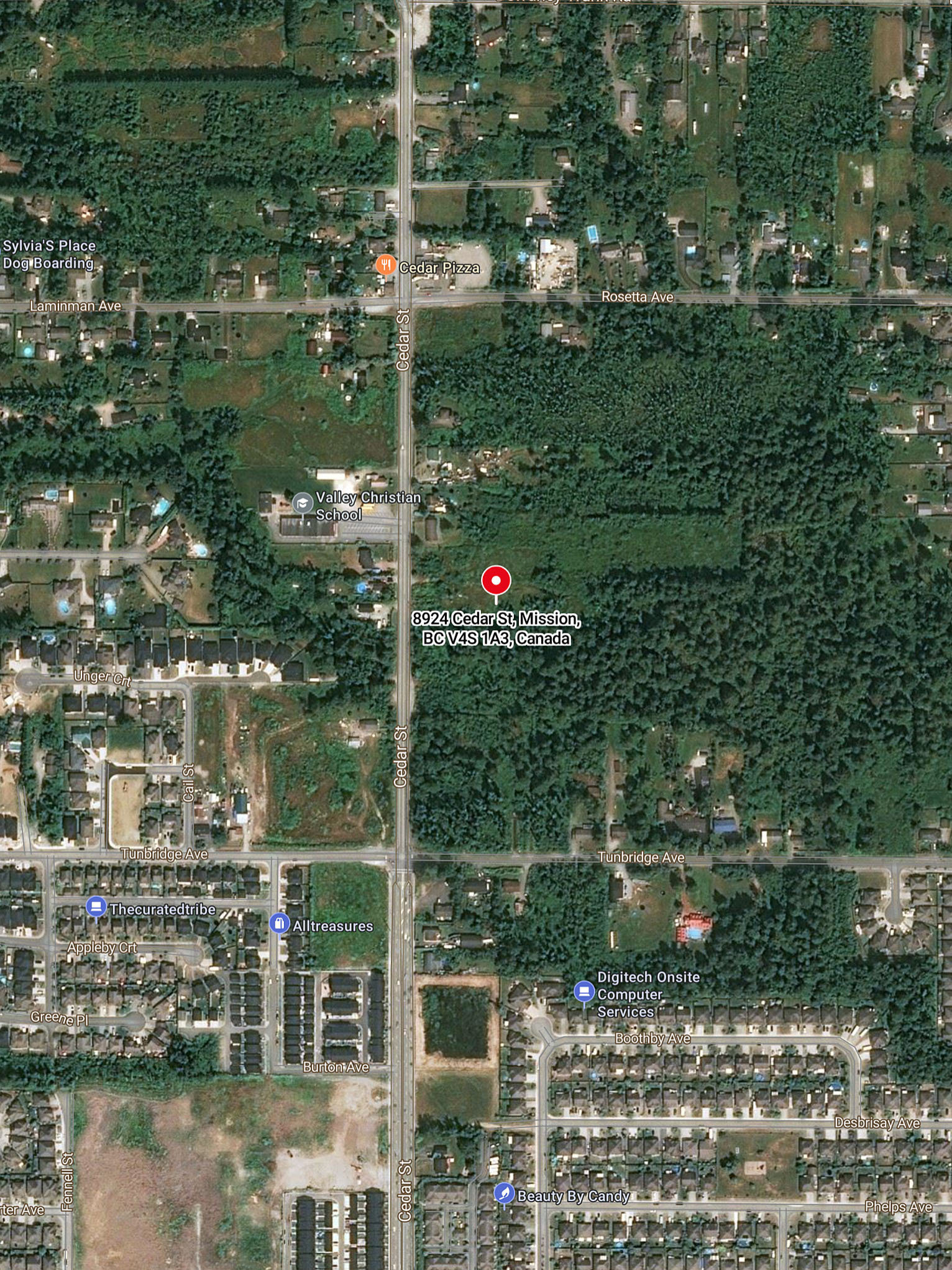 Uptown Cedar location map 4
