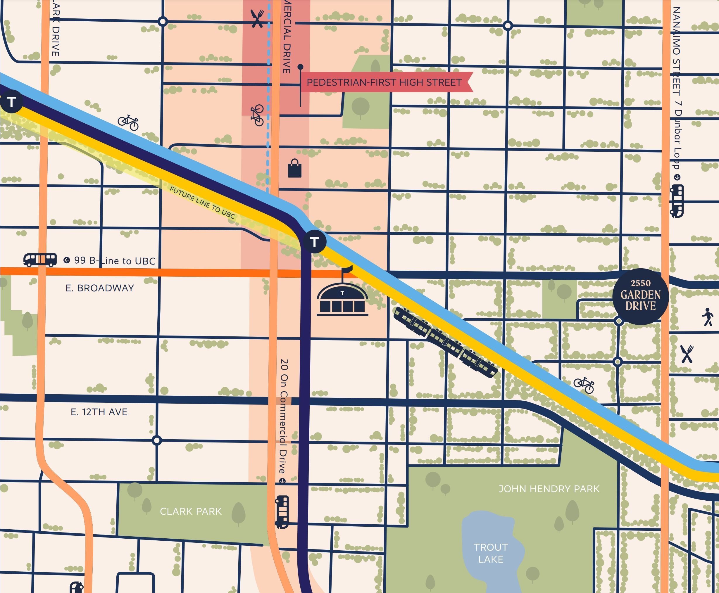 2550 Garden Drive location map 1