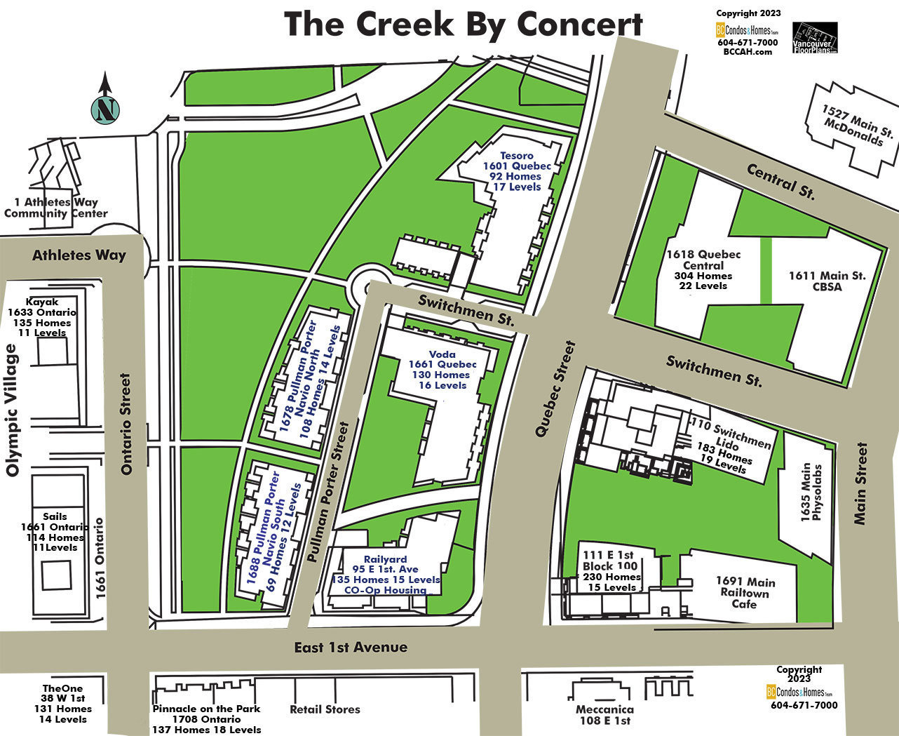 Central location map 5