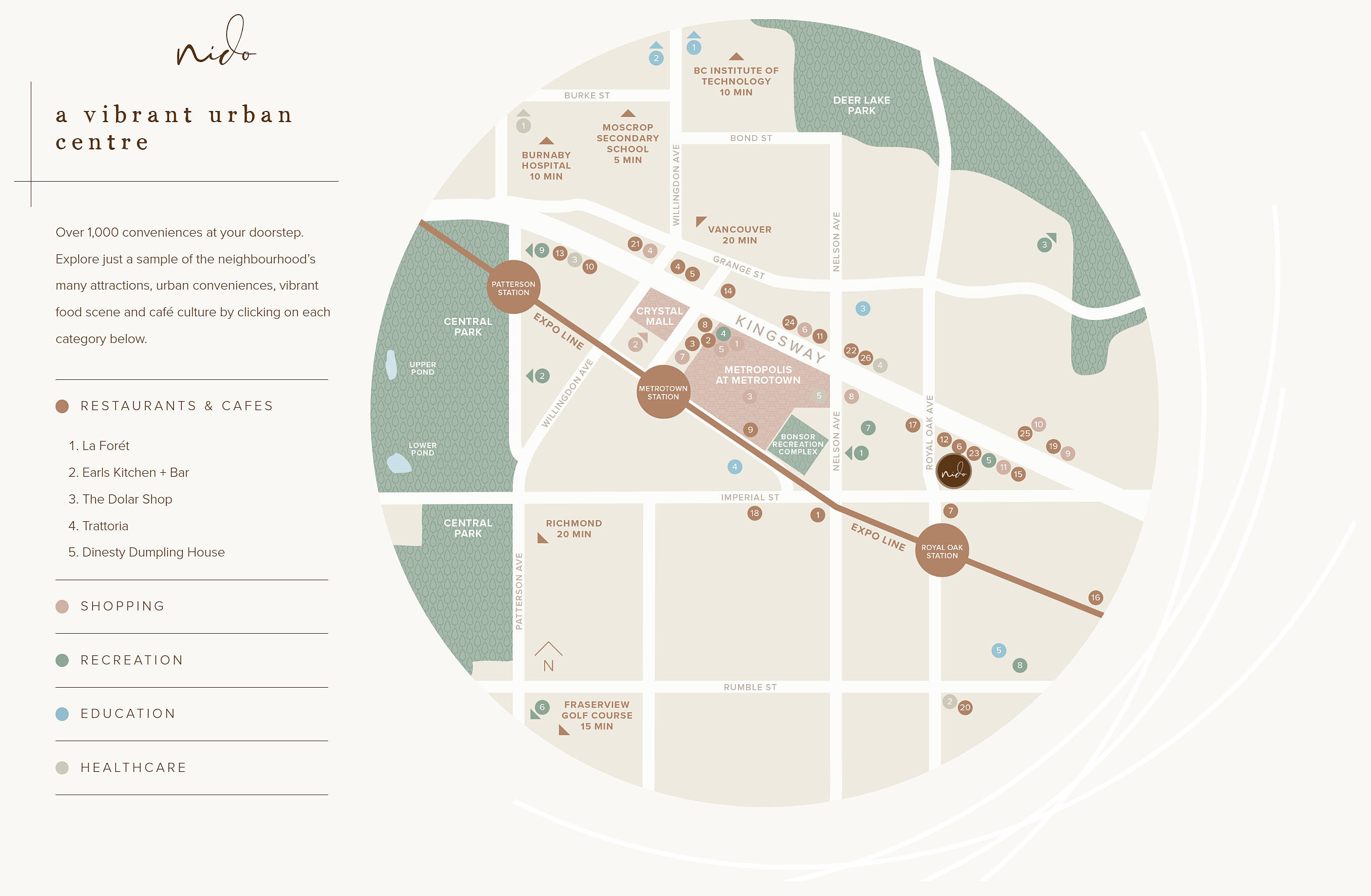 Nido by Wanson Group location map 1