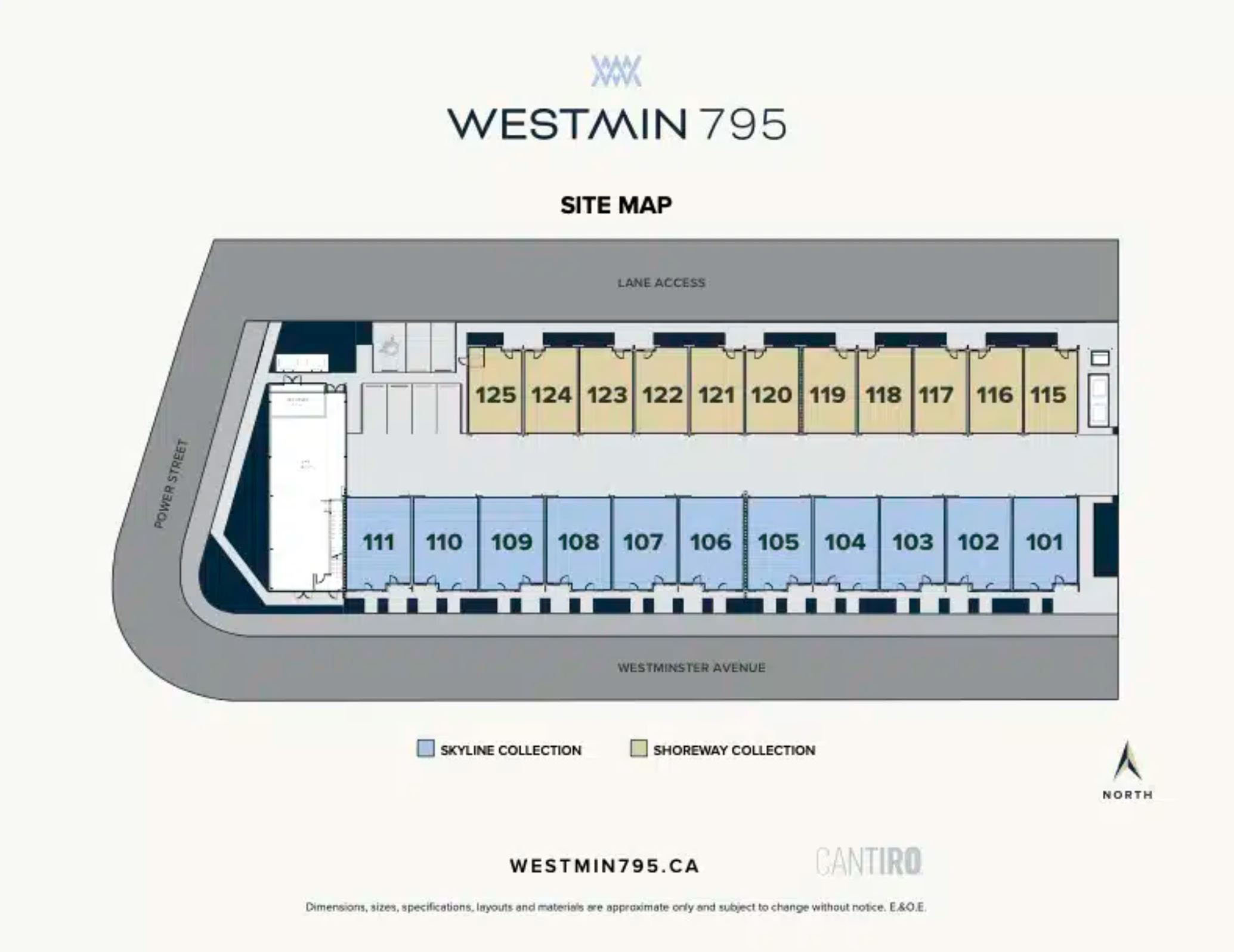 Westmin 795 location map 1