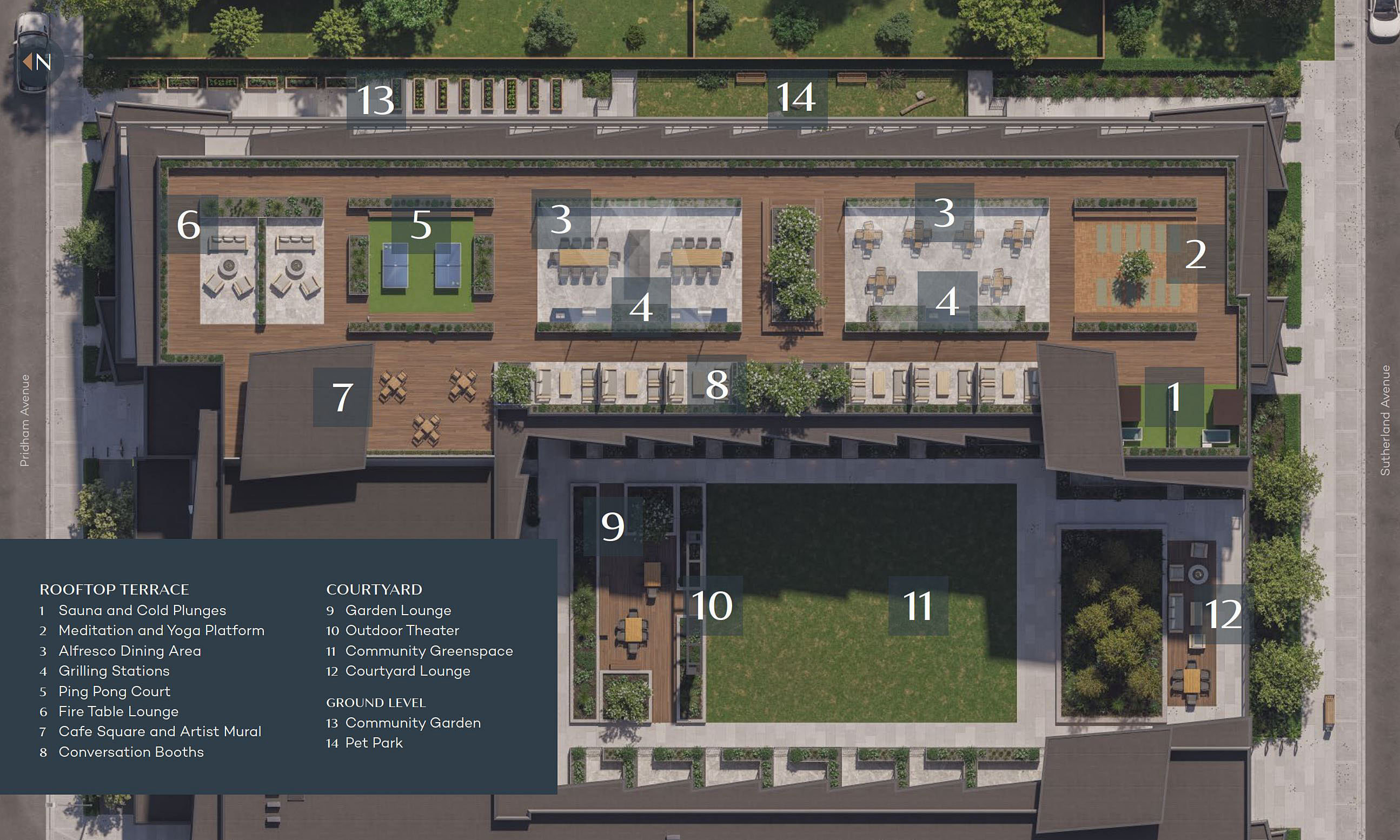 Revo Kelowna by Millennial location map 3