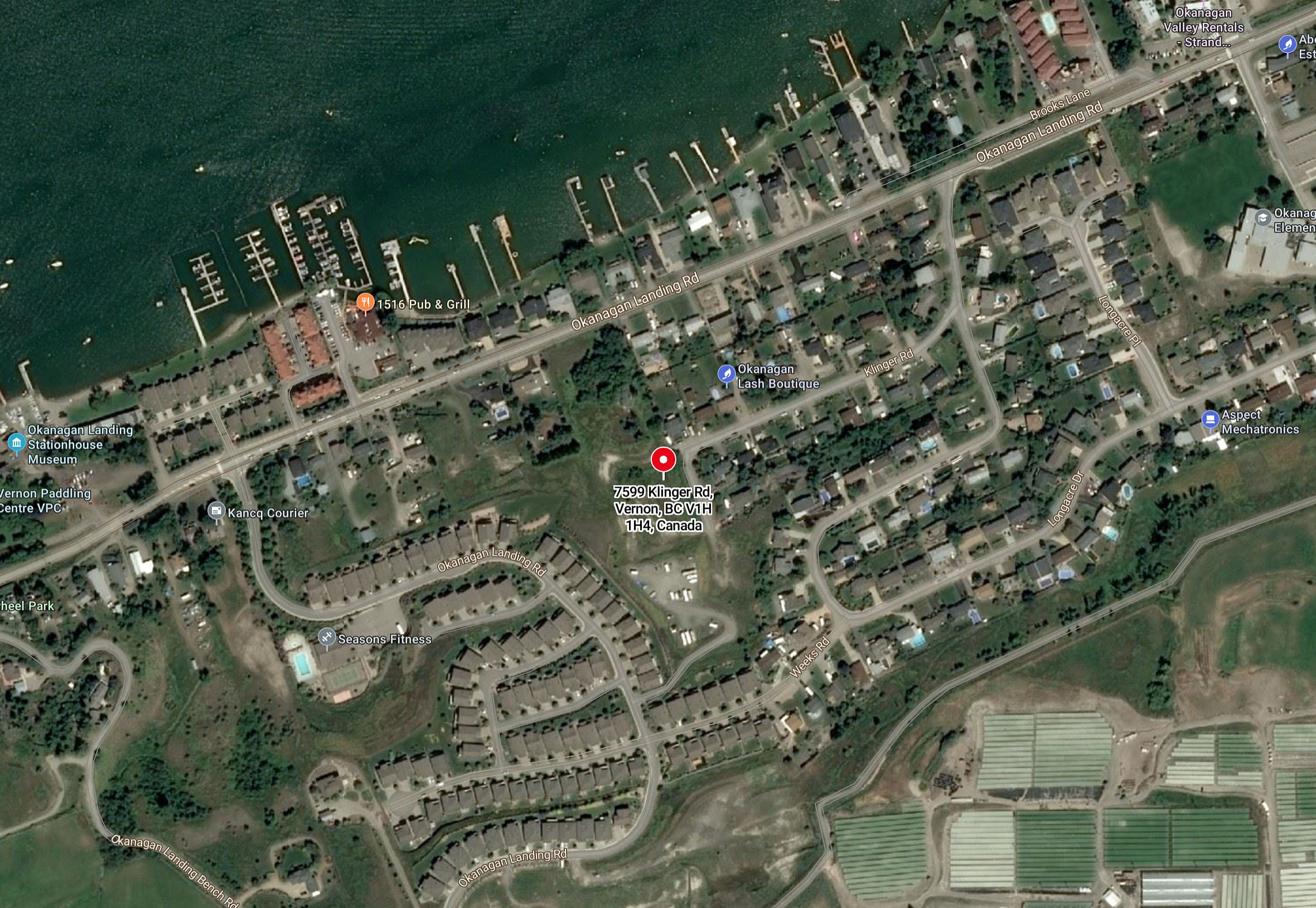 Sailview Townhomes by Carrington Communities location map 2
