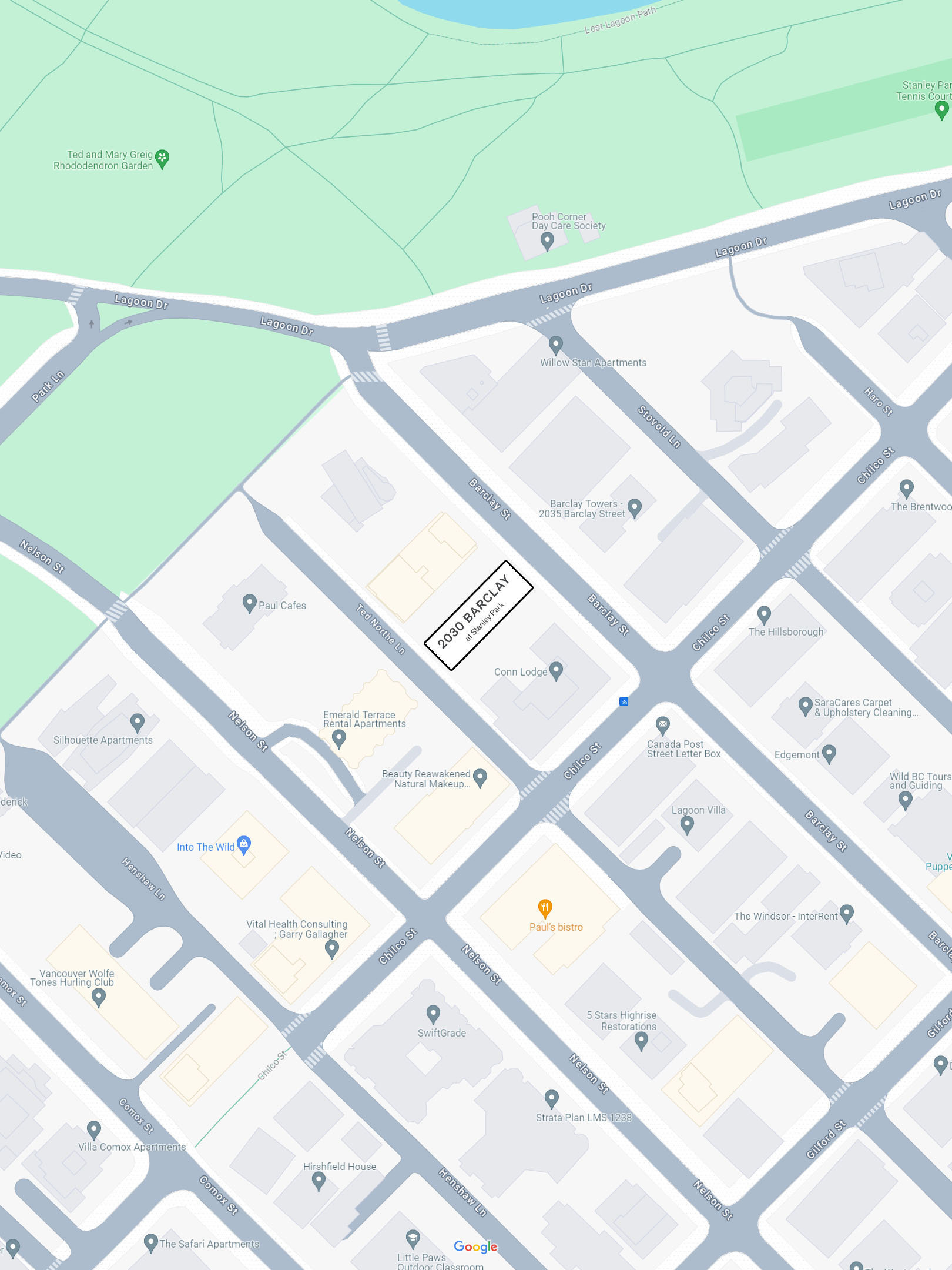 2030 Barclay location map 1