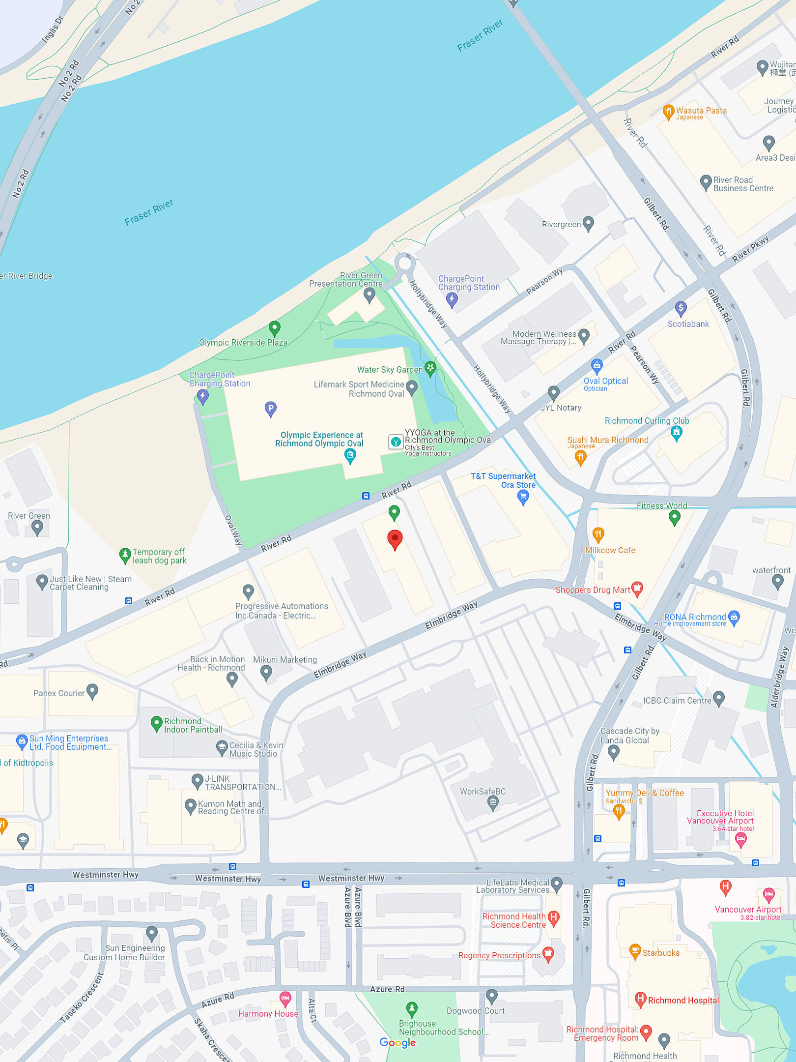 Oval by Landa location map 1