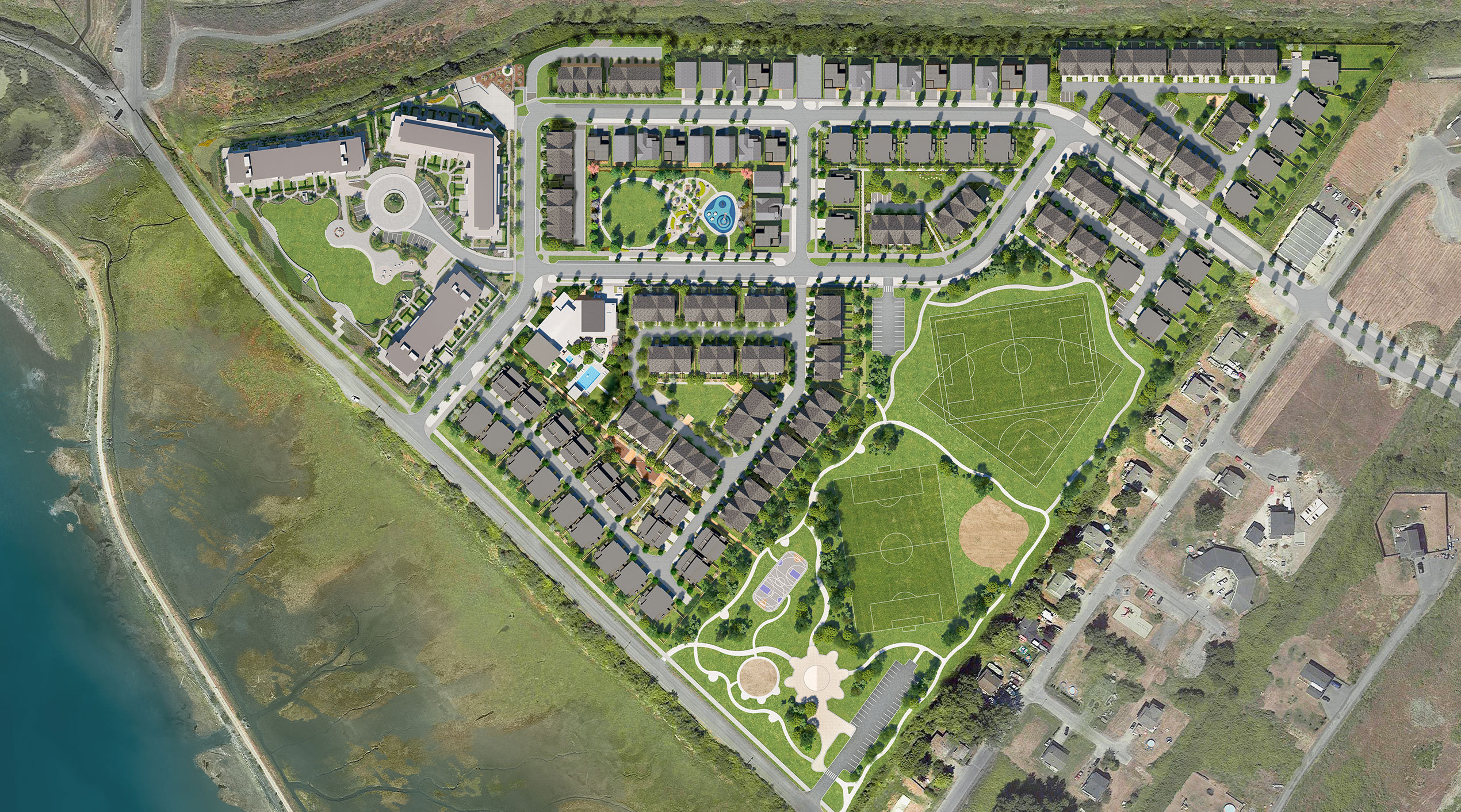 Boardwalk5 Duplexes by Aquilini Development location map 1