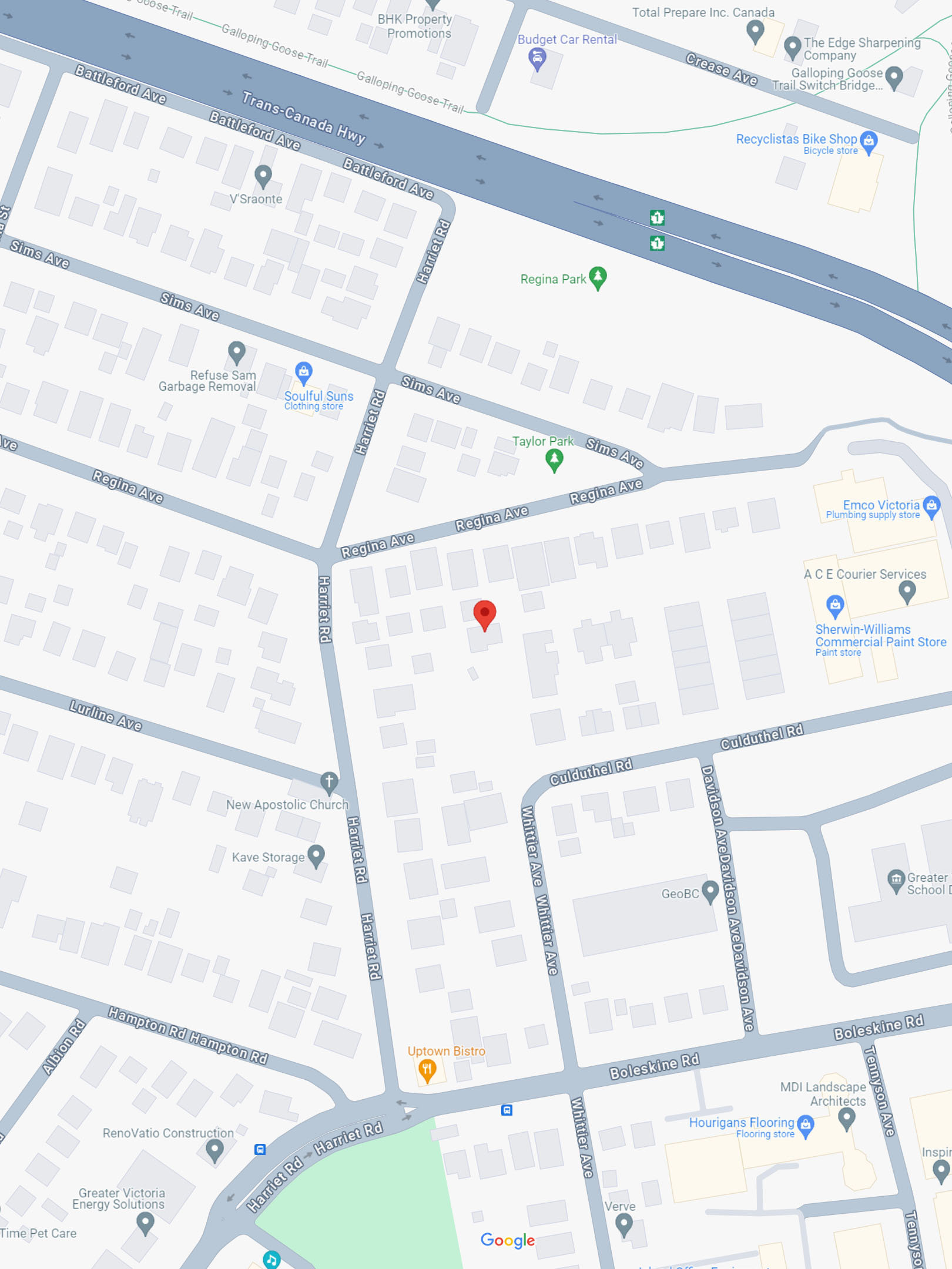 Greyson location map 1