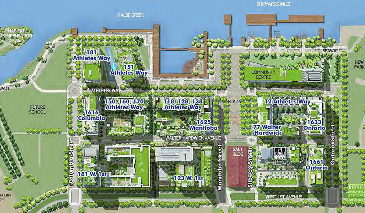 Voda at The Creek location map 4